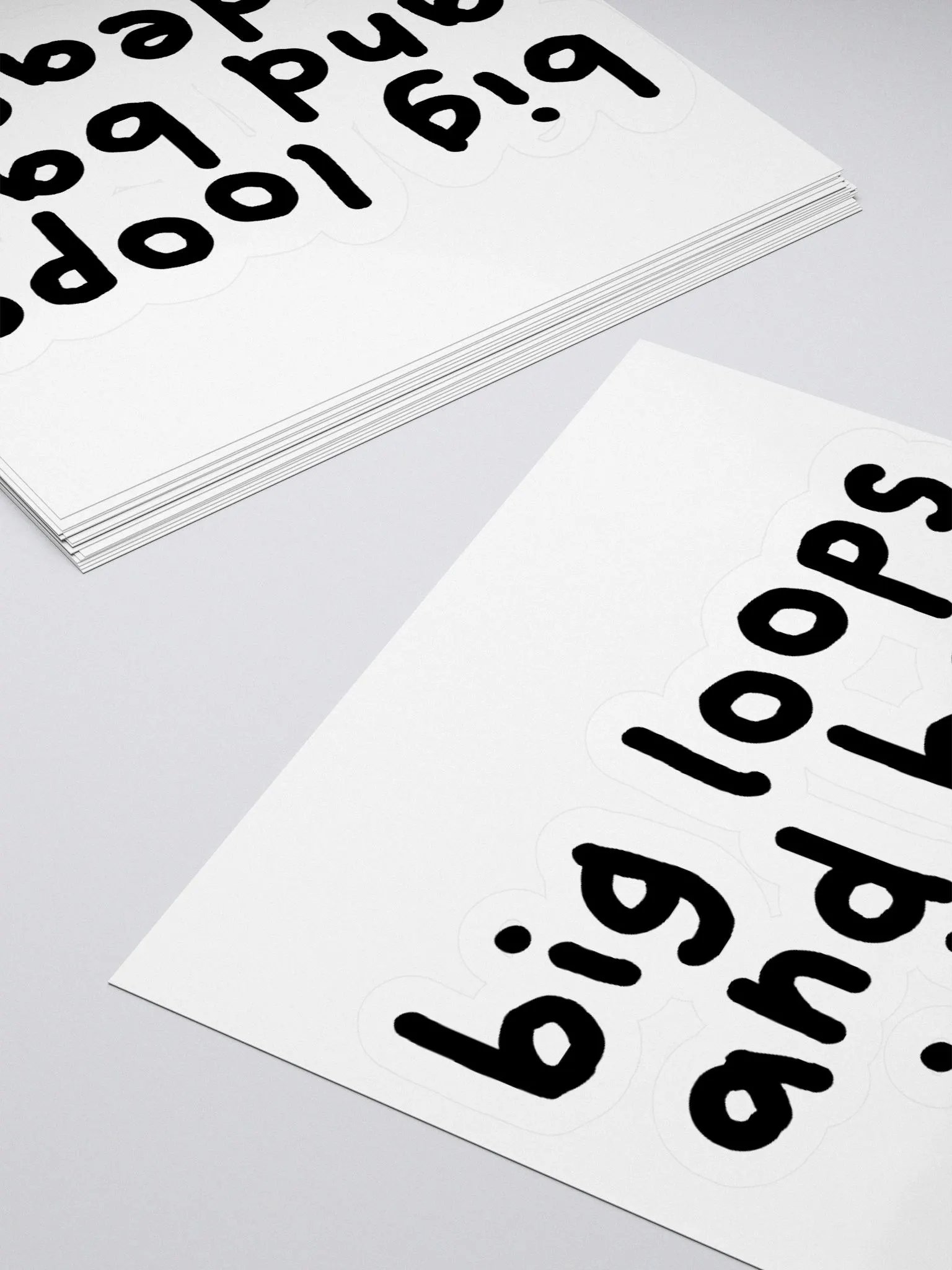 Big Loops and Bad Ideas Sticker product image (4)