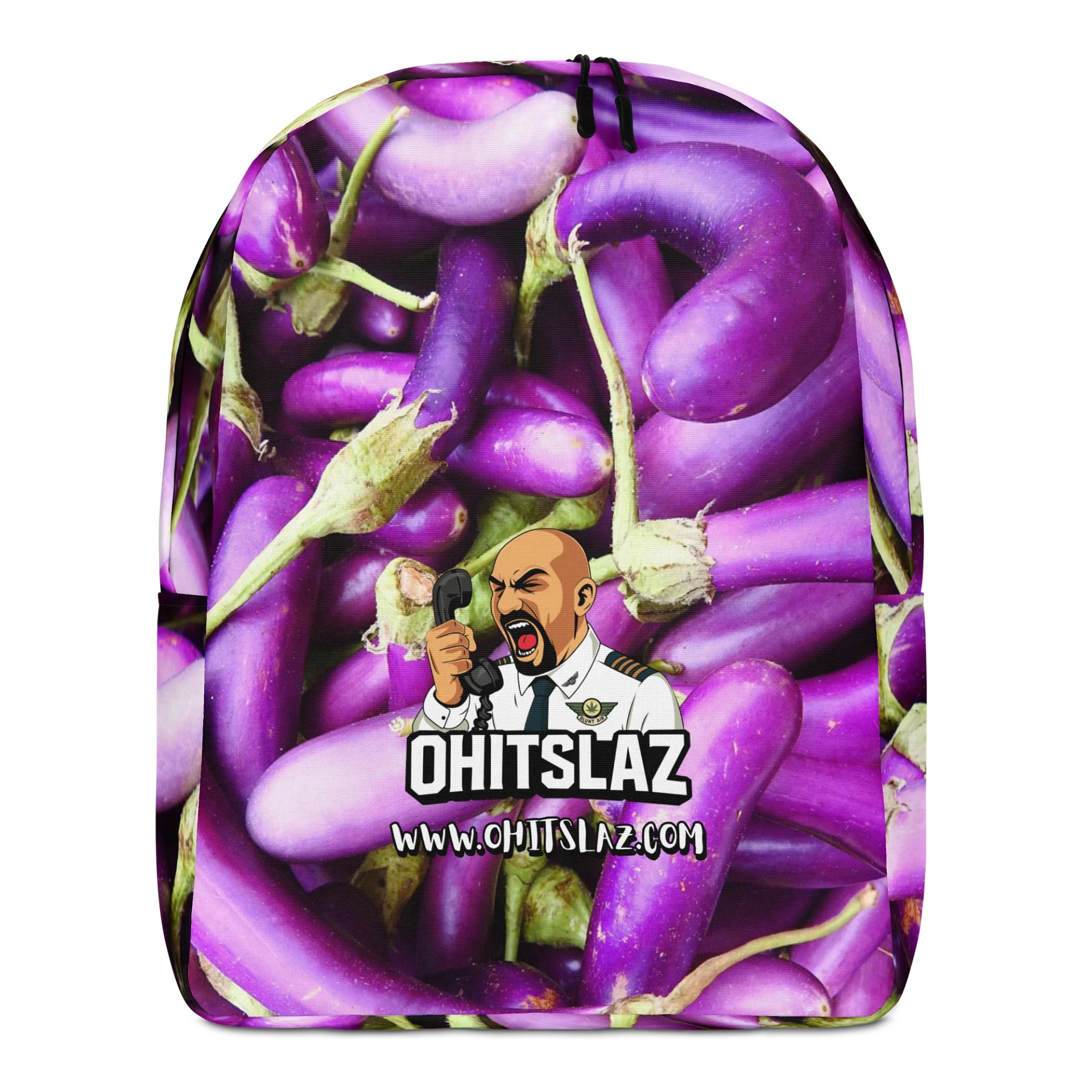 Ohitslaz Eggplant Backpack product image (1)