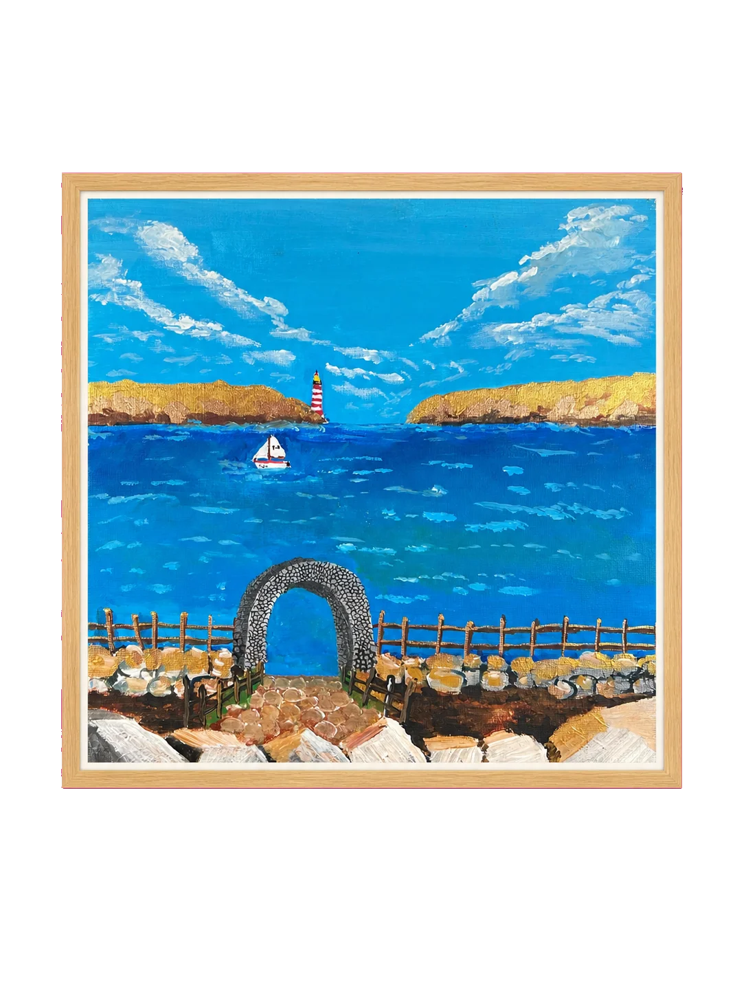 Beyond the Stone Arch — Art Print product image (1)