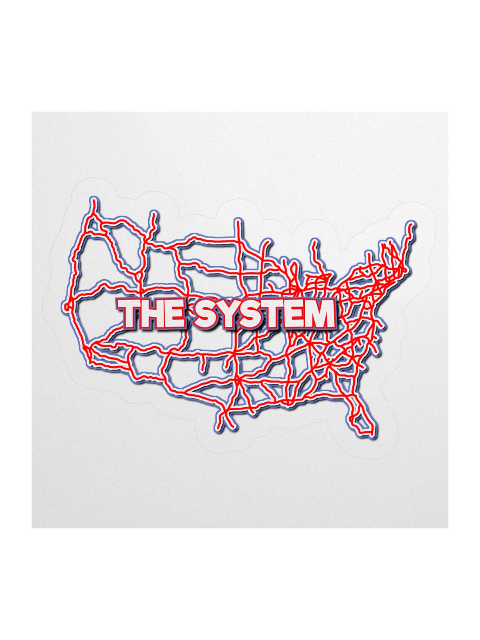 BVR | GEO "The System" Sticker product image (1)