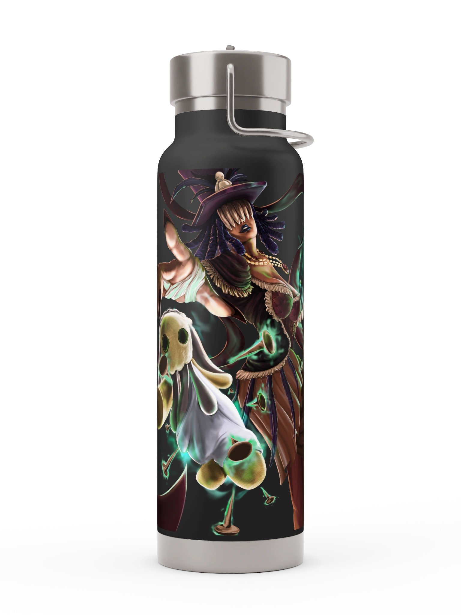 Madame Darkness Nox Voodoo: Water Bottle (Straw Lid) - Nox product image (1)