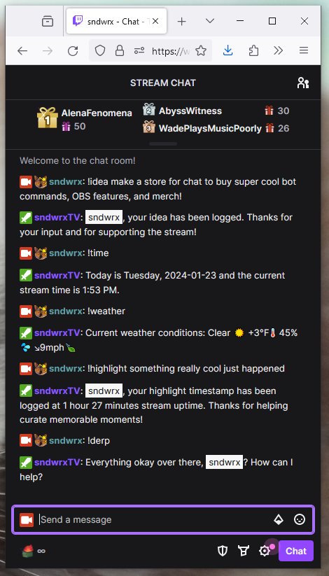 Stream Helper Bot Commands product image (2)