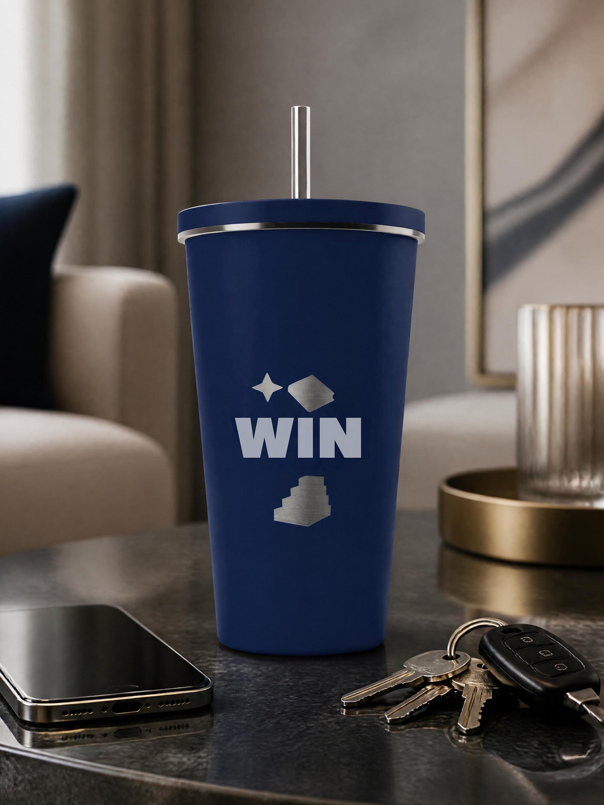 Insulated Tumbler with a Straw - Fall Aesthetic product image (26)