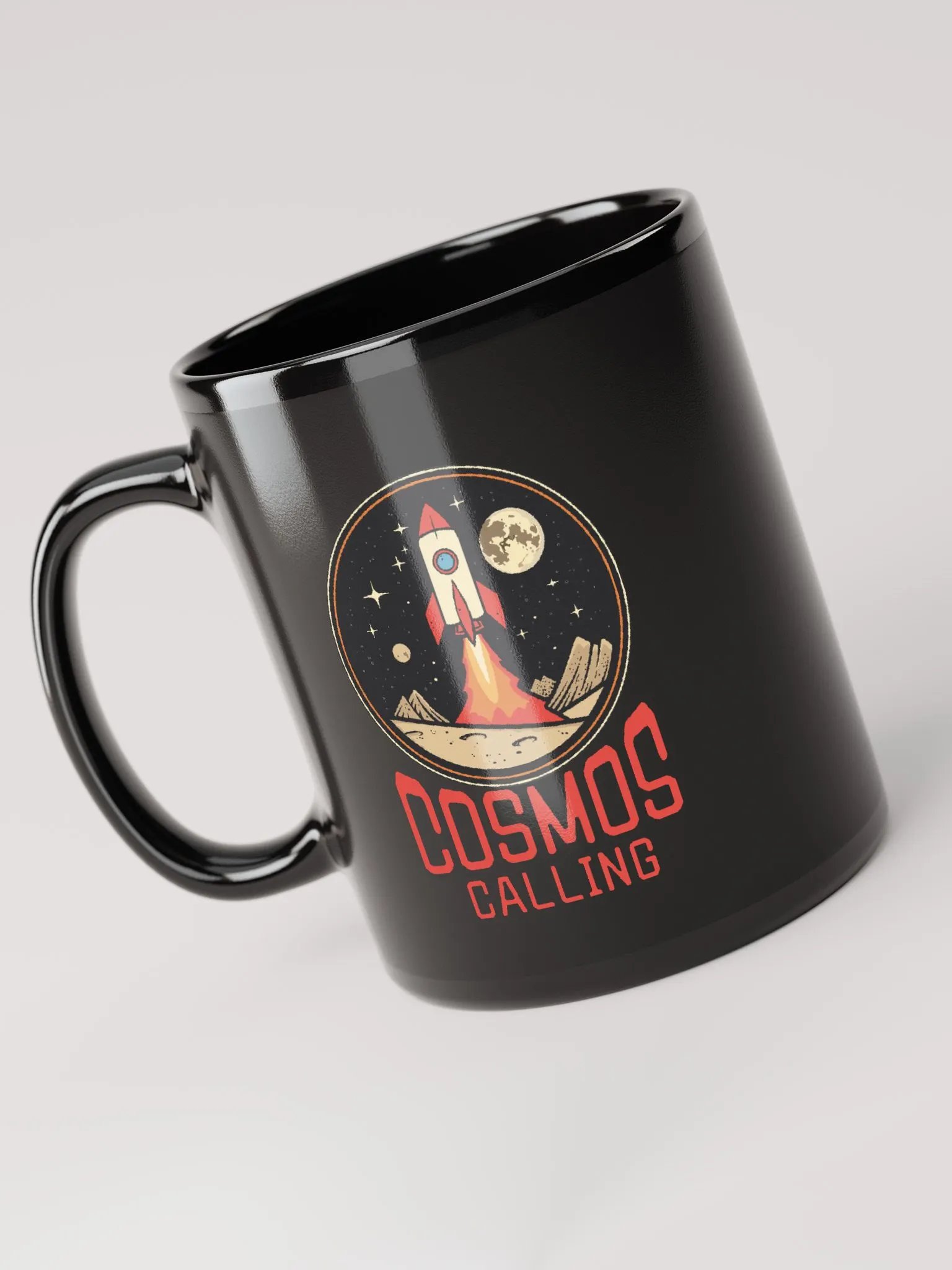 Cosmos Calling Black | Mug product image (5)