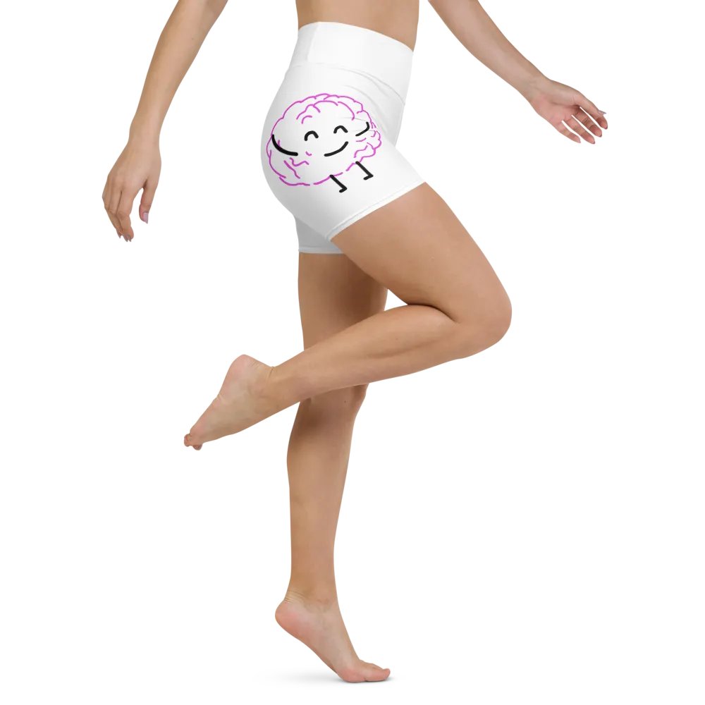 Brainy Brain Yoga Shorts product image (5)