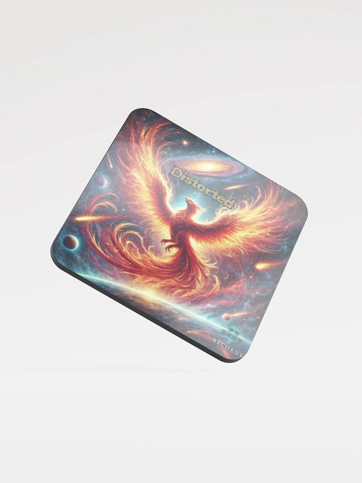 Distorted Album Cover Coaster - Show Your Support - Drinkware product image (1)