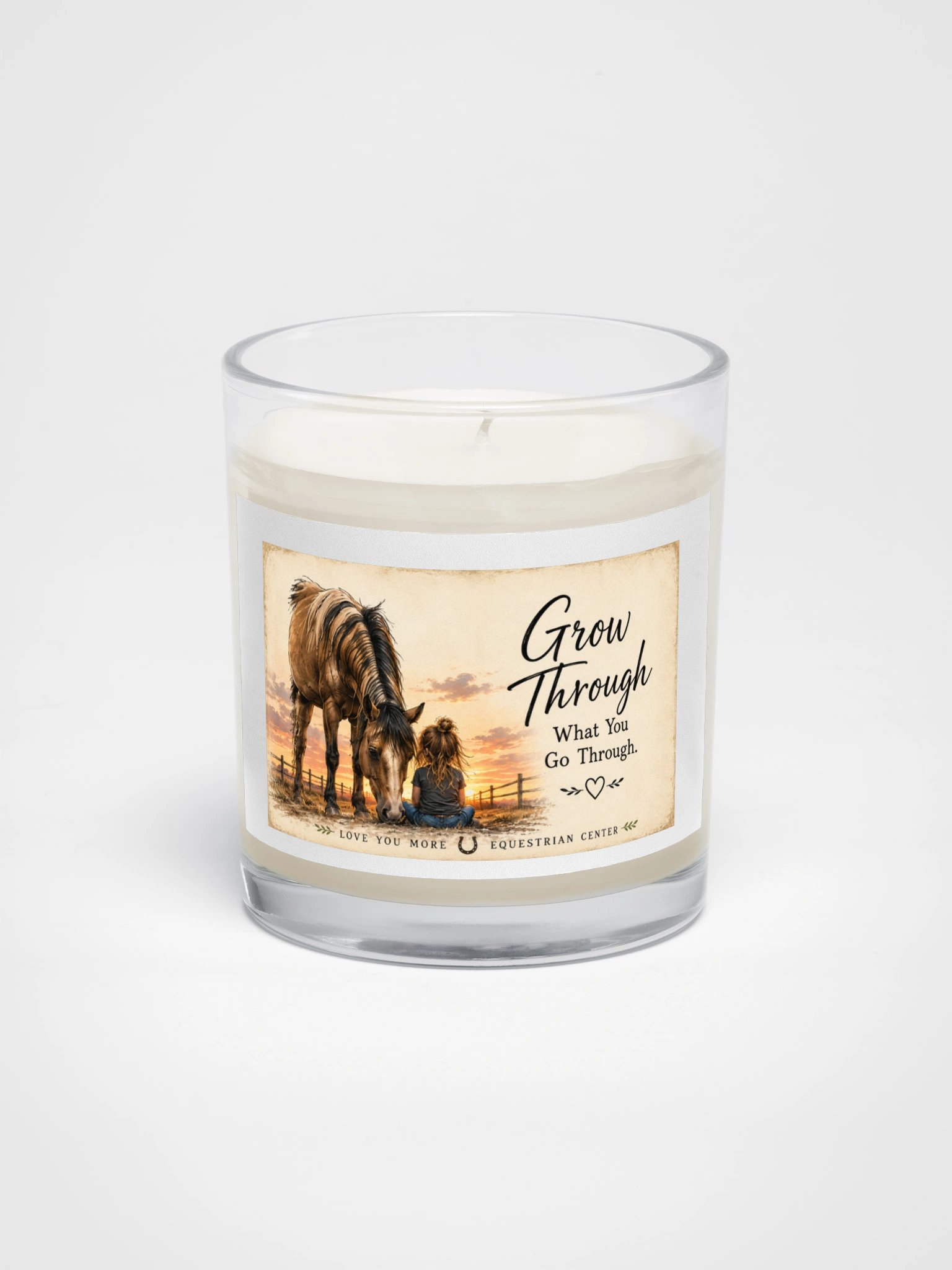 Grow Through What You Go Through Soy Candle product image (1)