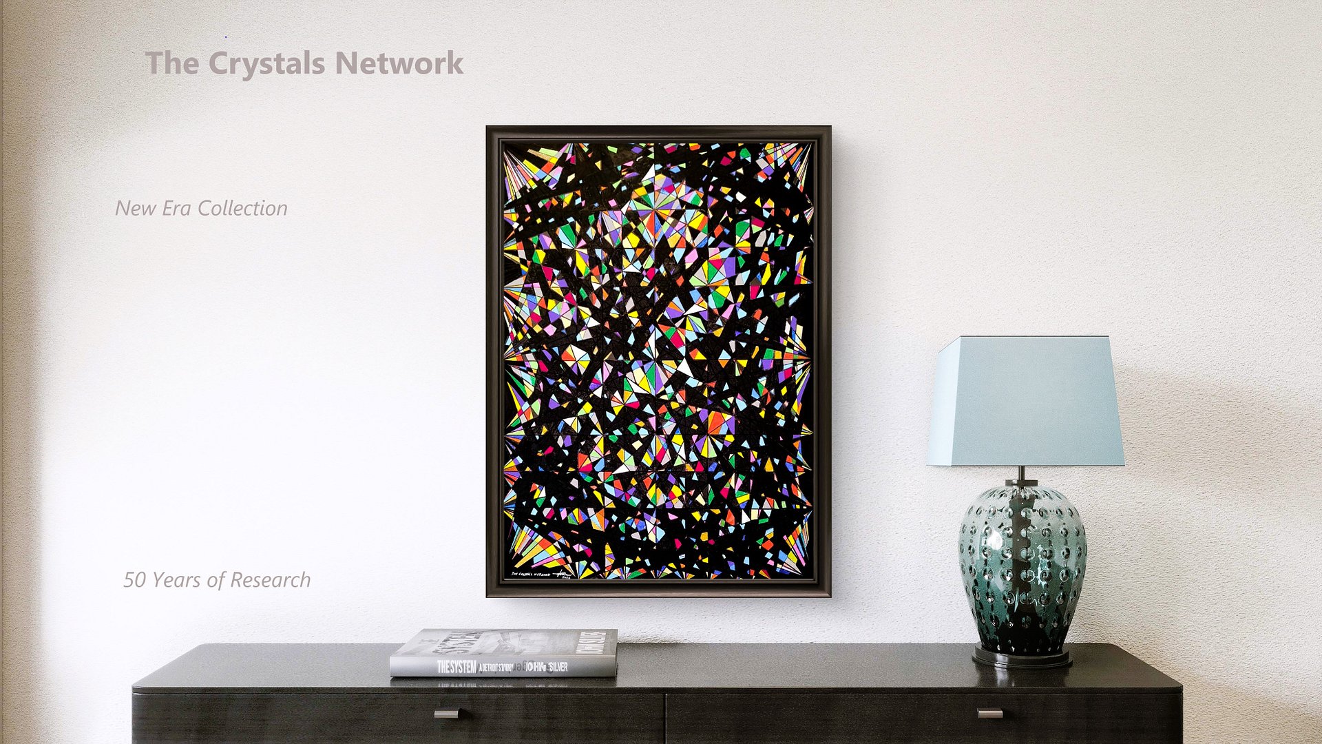 The Crystals Network — Fine Art Print with Frame product image (145)