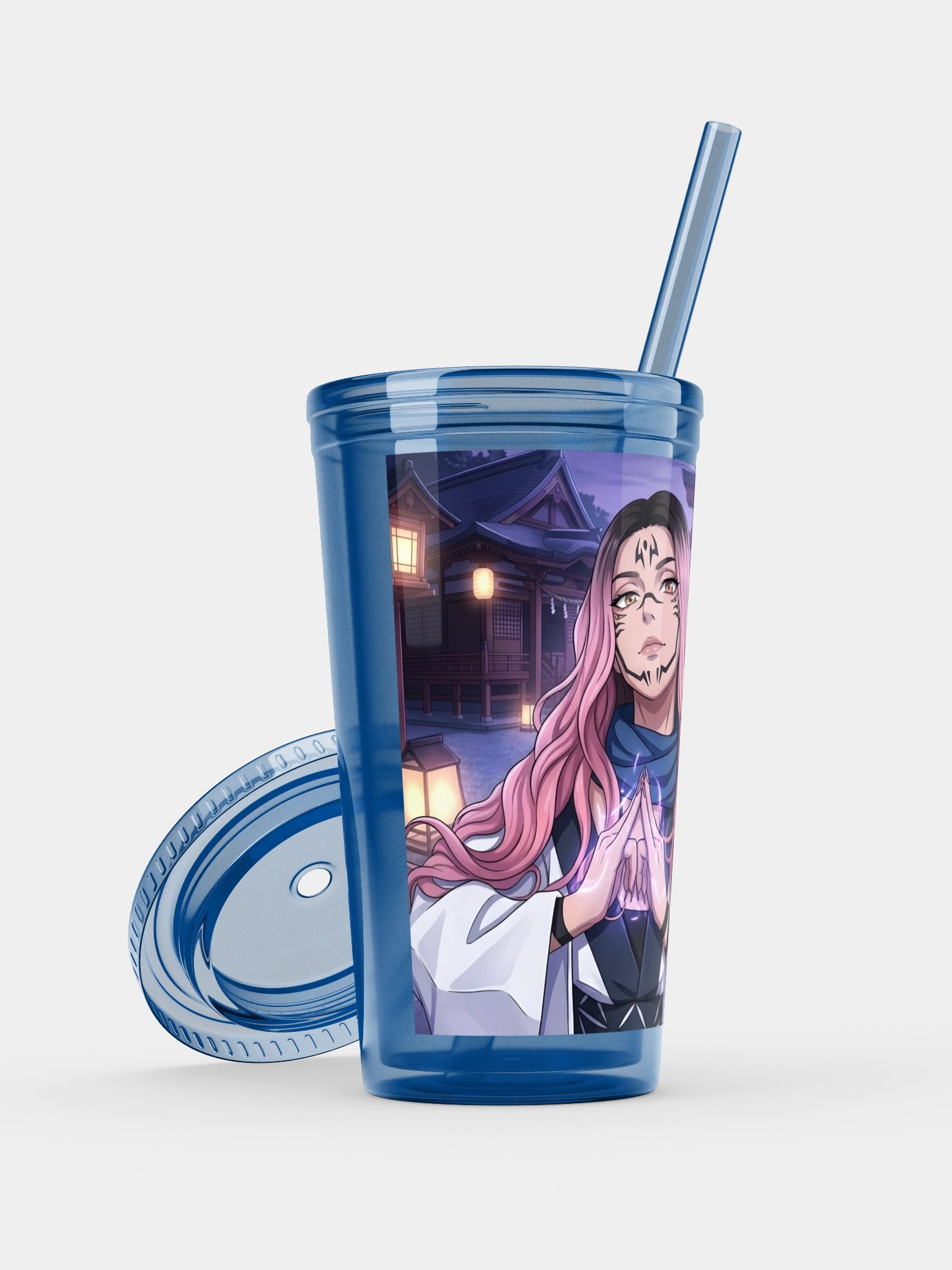 Moon Plastic drinking cup product image (14)