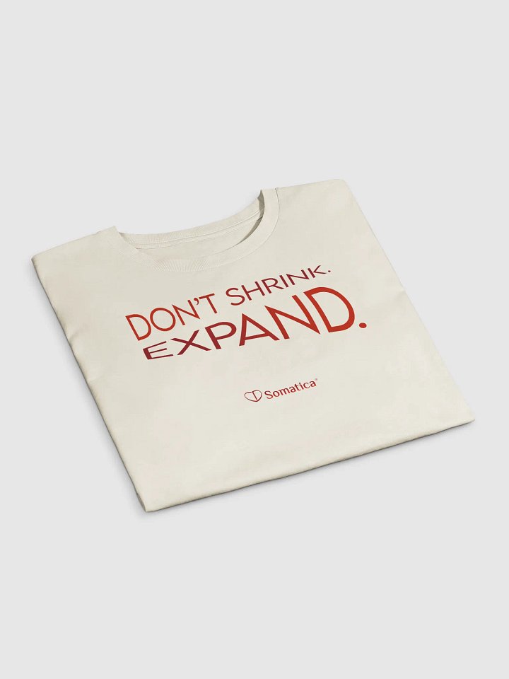 Don’t Shrink. Expand. on Women's Premium Crop Top product image (2)