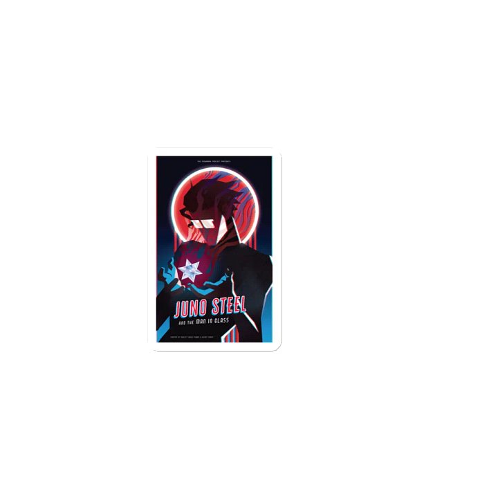 Juno Steel and The Man in Glass Magnet product image (1)
