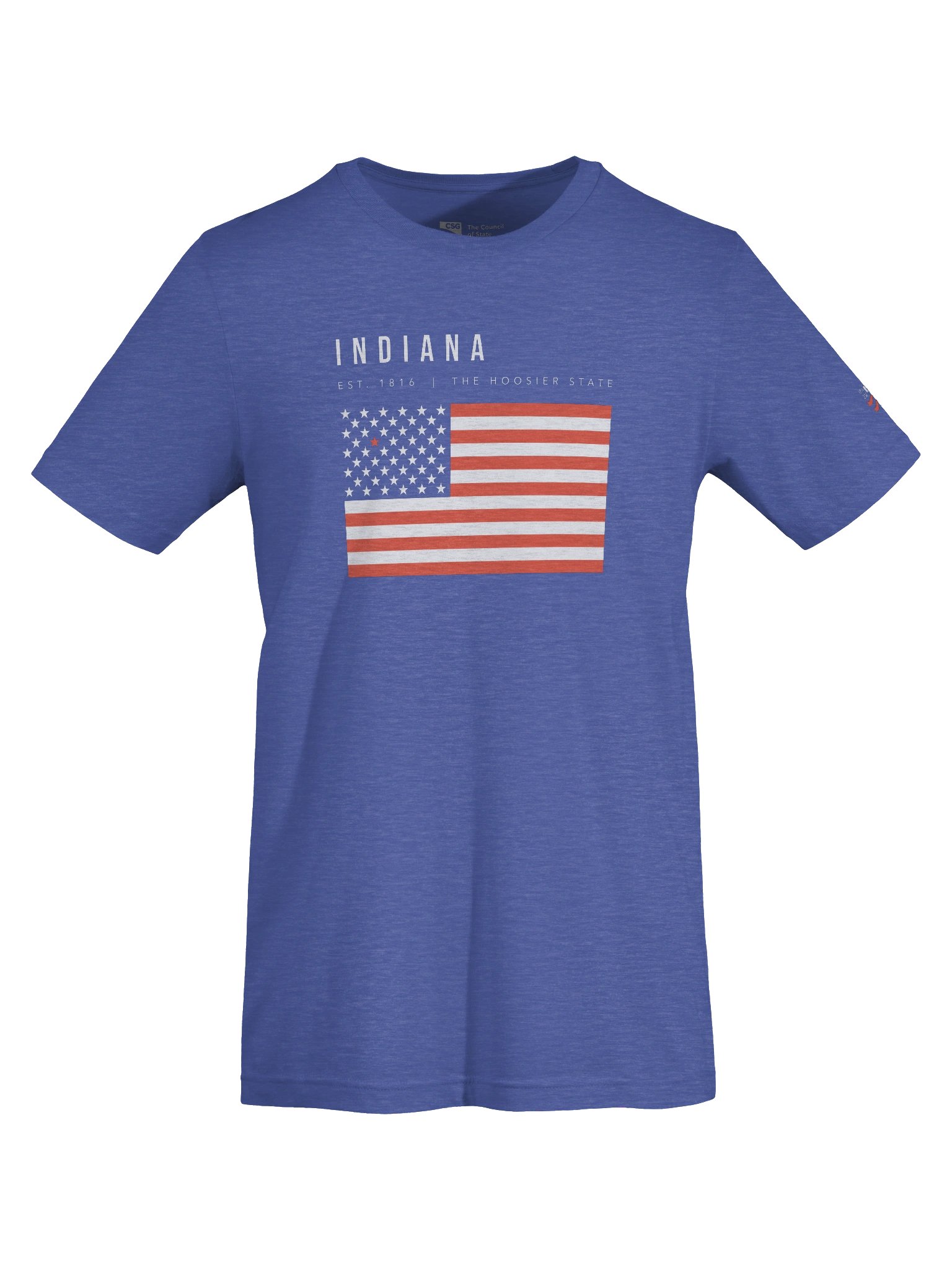 Flag Tee — Indiana product image (7)