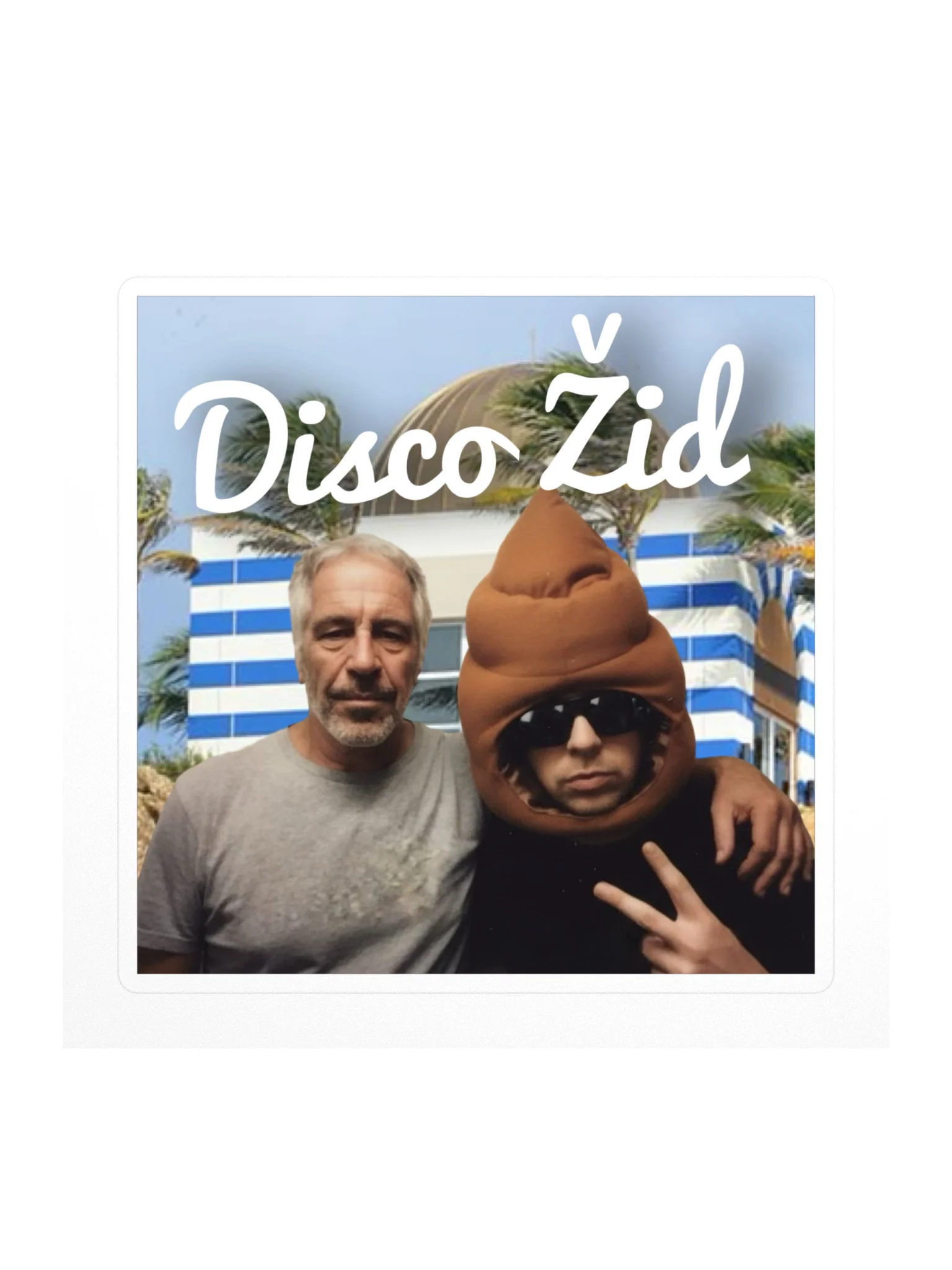 disco žid big sticker product image (1)