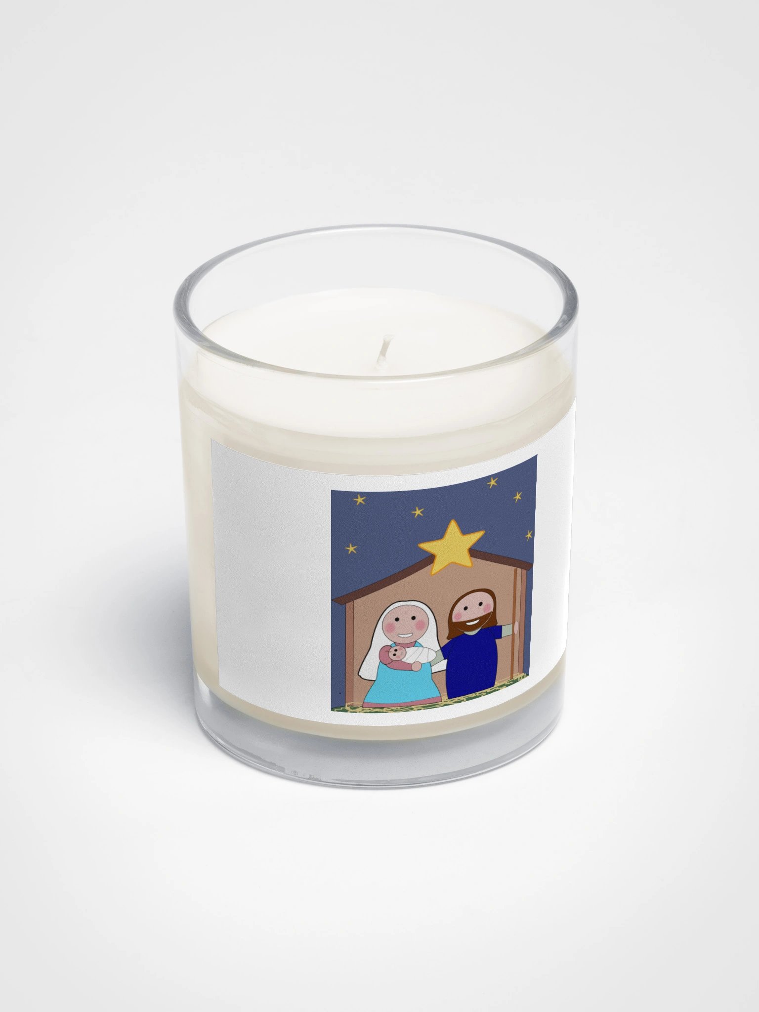 Nativity Scene Soy Wax Candle product image (2)