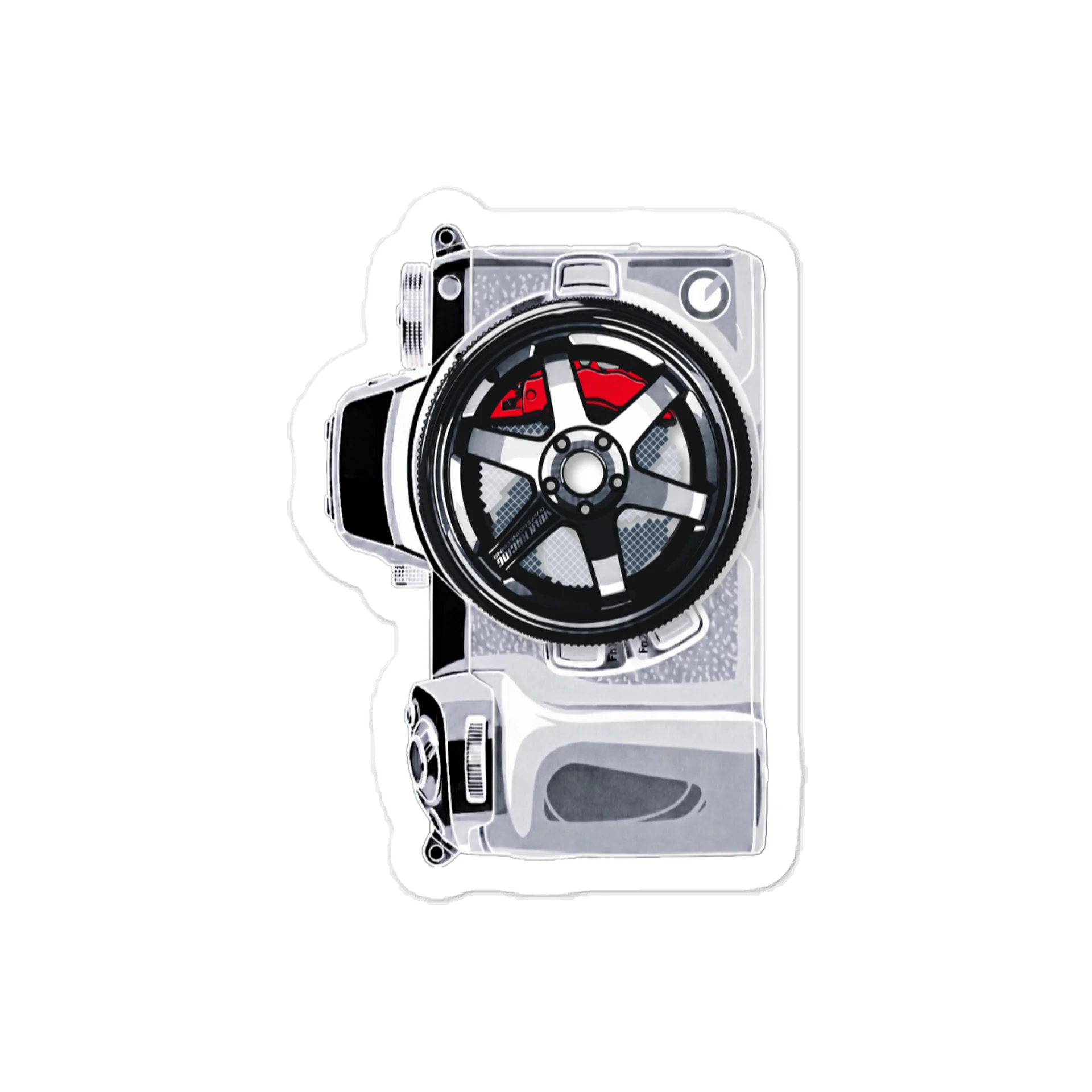 Wheelshot Vinyl Decal product image (1)