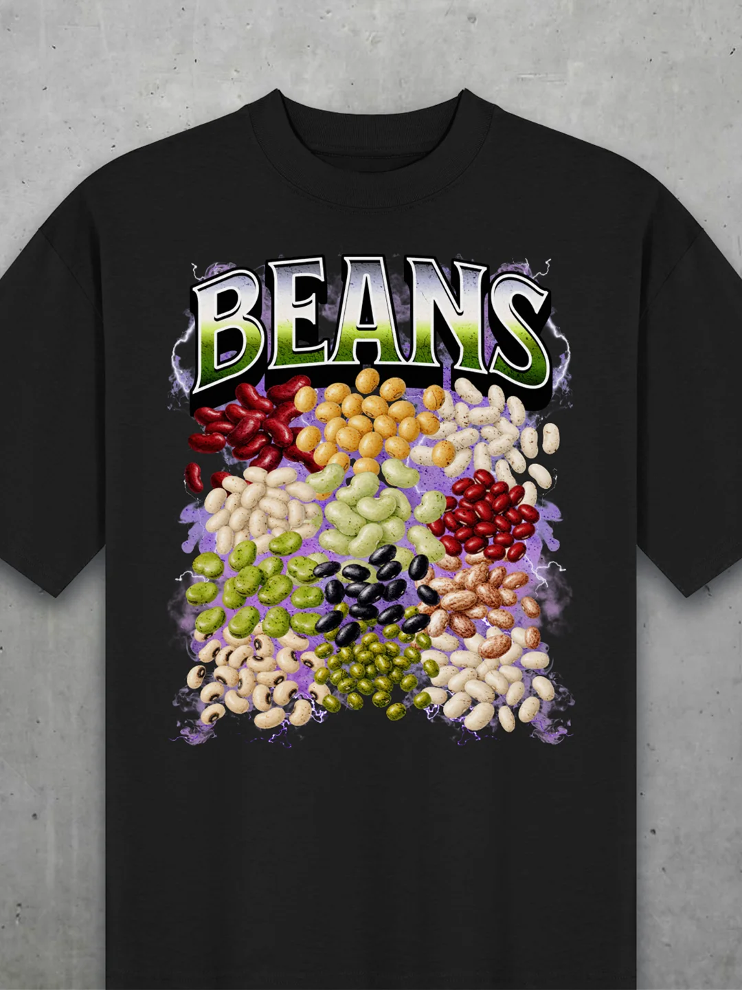 Grunge Beans Oversized Tee product image (1)