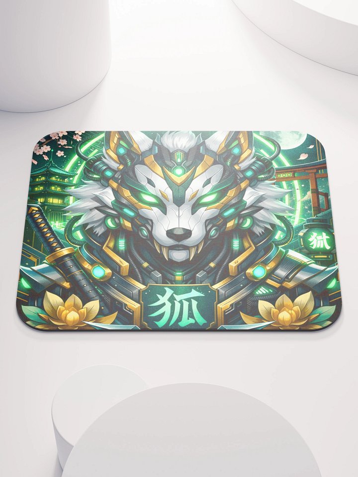 Cyber Kitsu Mouse Mat product image (1)