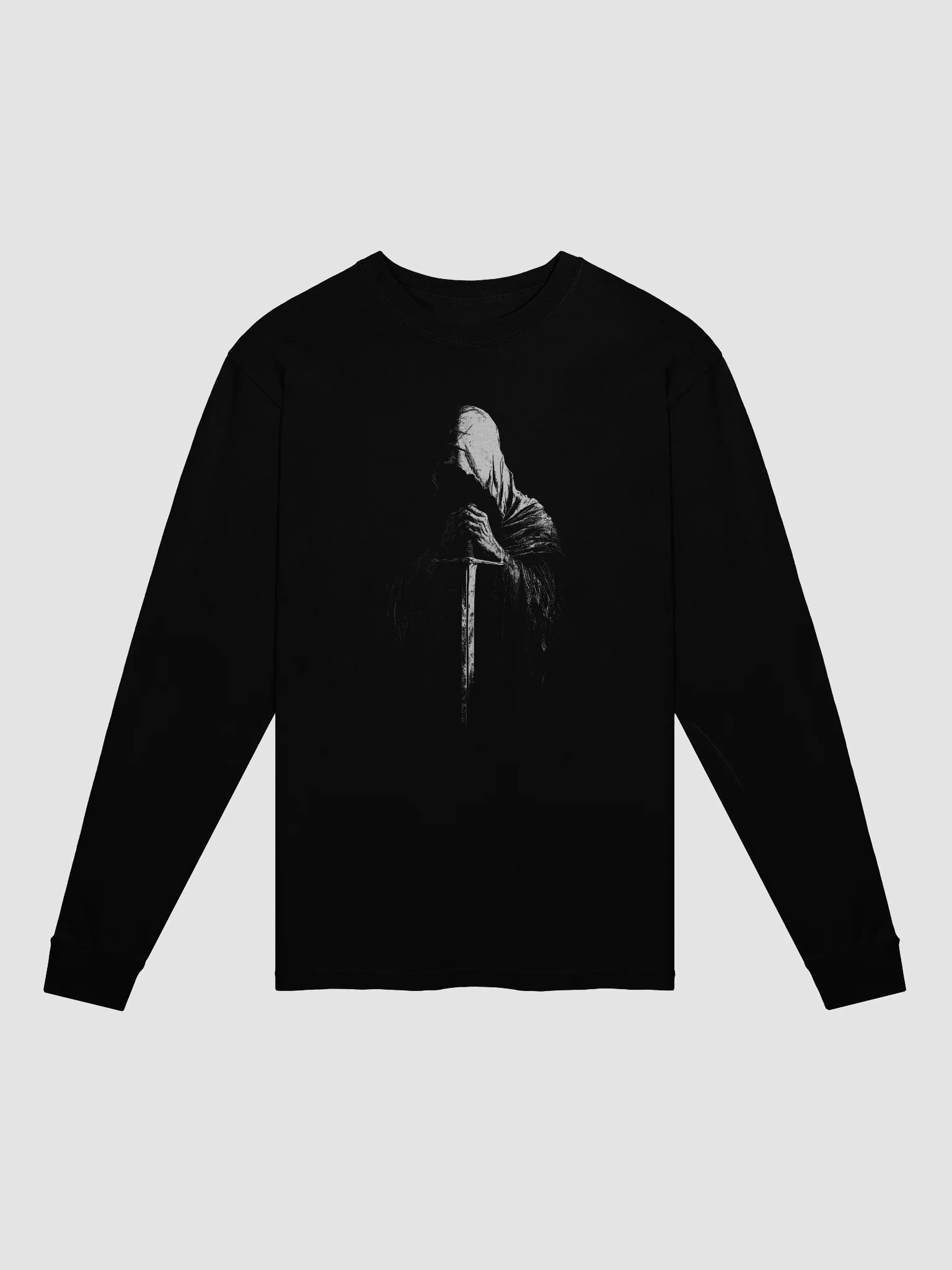 Hooded Dagger Saint Black Long Sleeve Shirt product image (1)