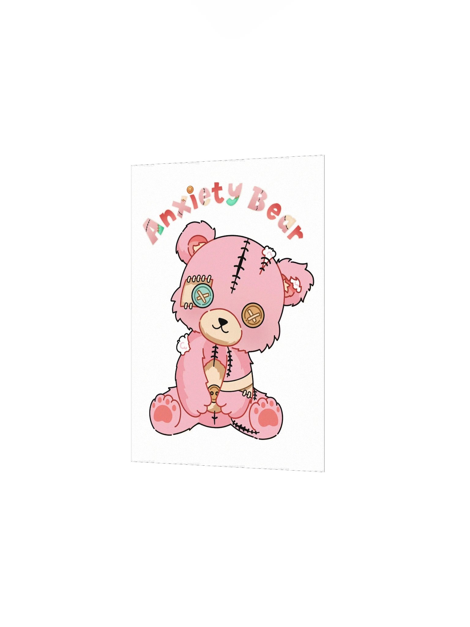 Anxiety Bear Poster product image (12)