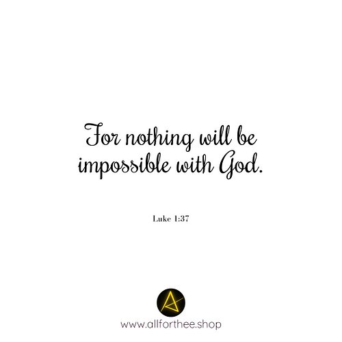 Nothing is impossible with God ⚡️🙌🙏 
.
.
.
#allforthee #bibleverse #christianreels #christian #fyp