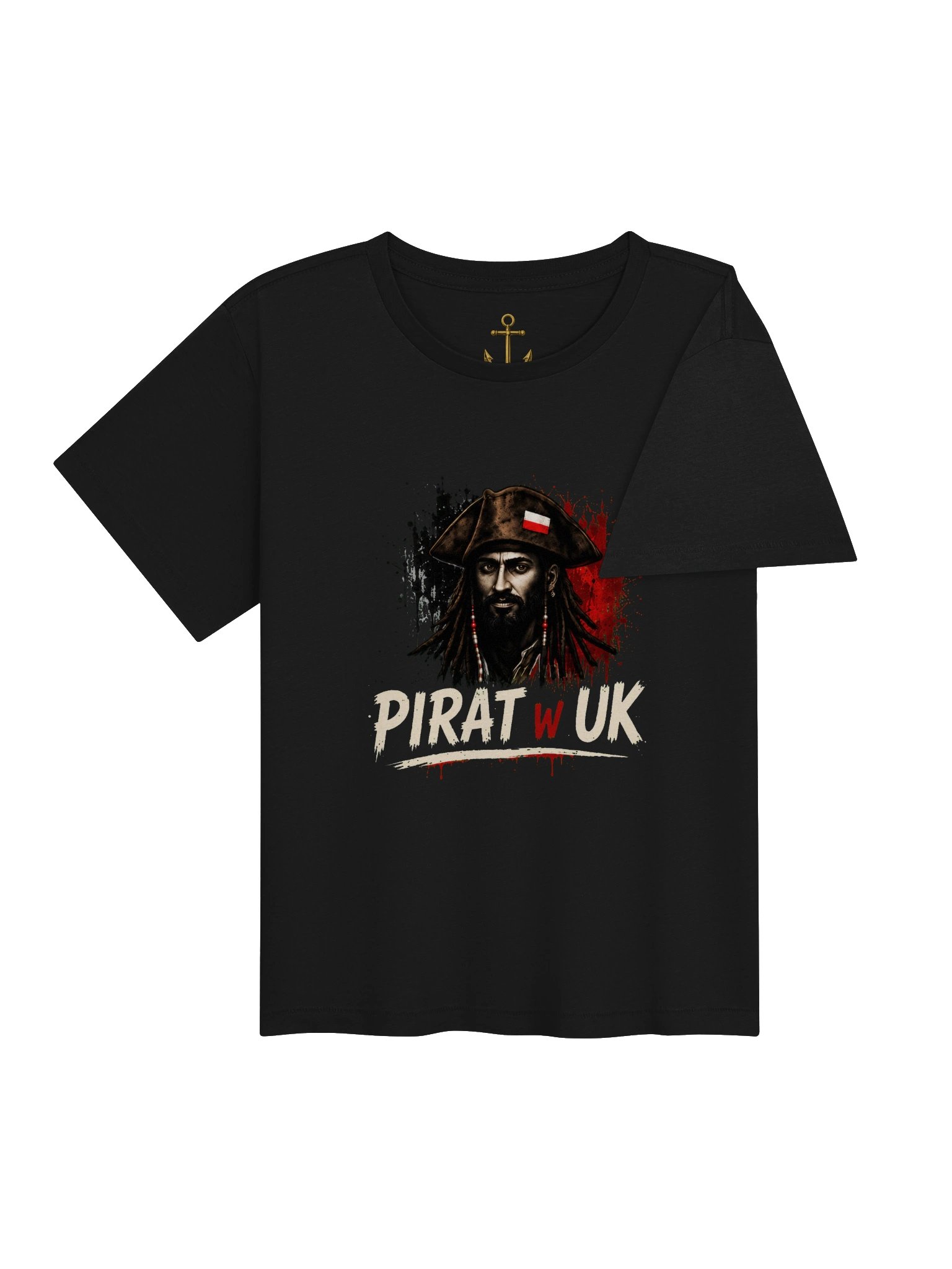 Pirat w UK — Koszulka Damska Typografia product image (2)