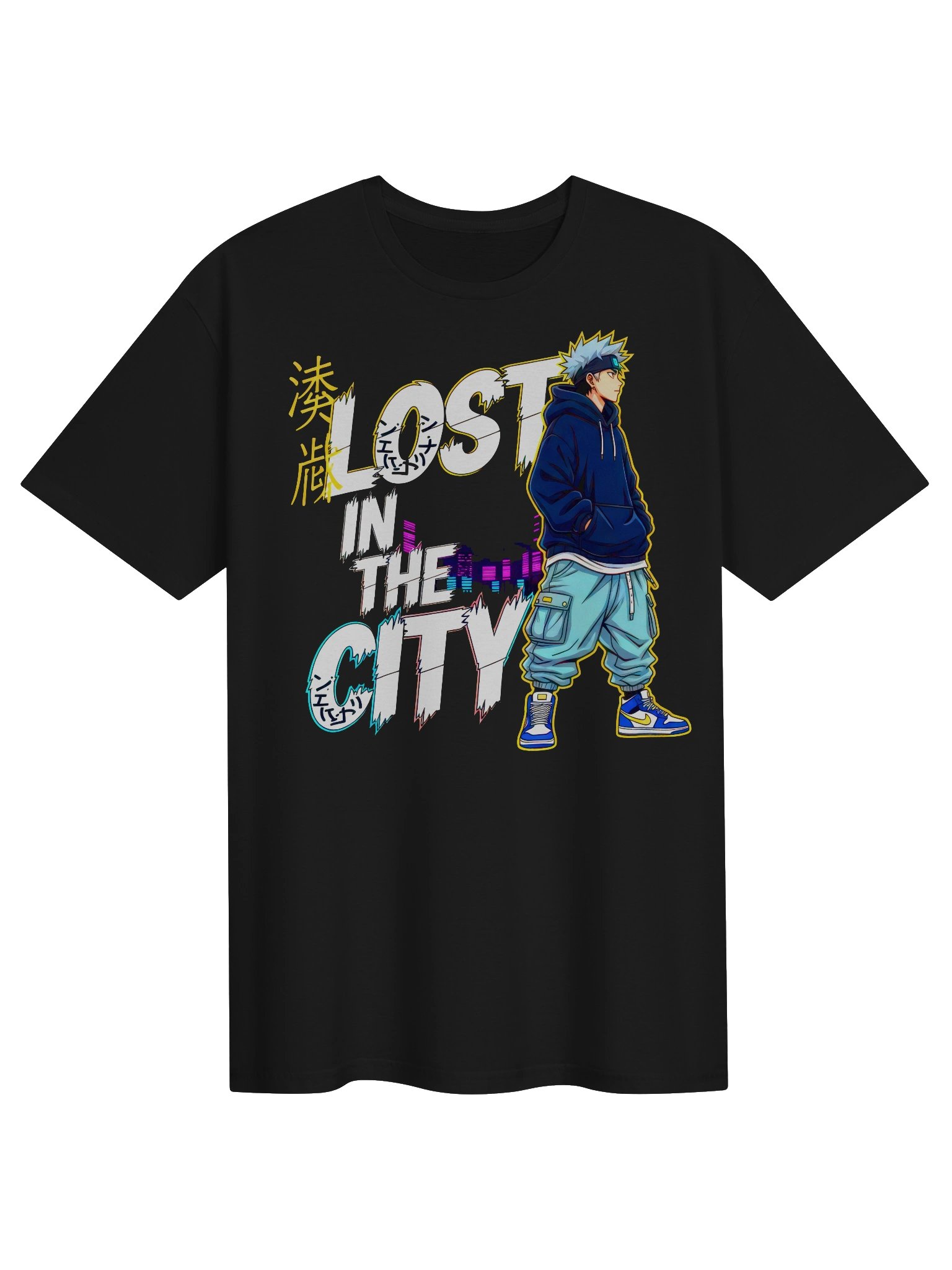 Gildan Unisex Softstyle Graphic Tee - Lost In The City product image (1)