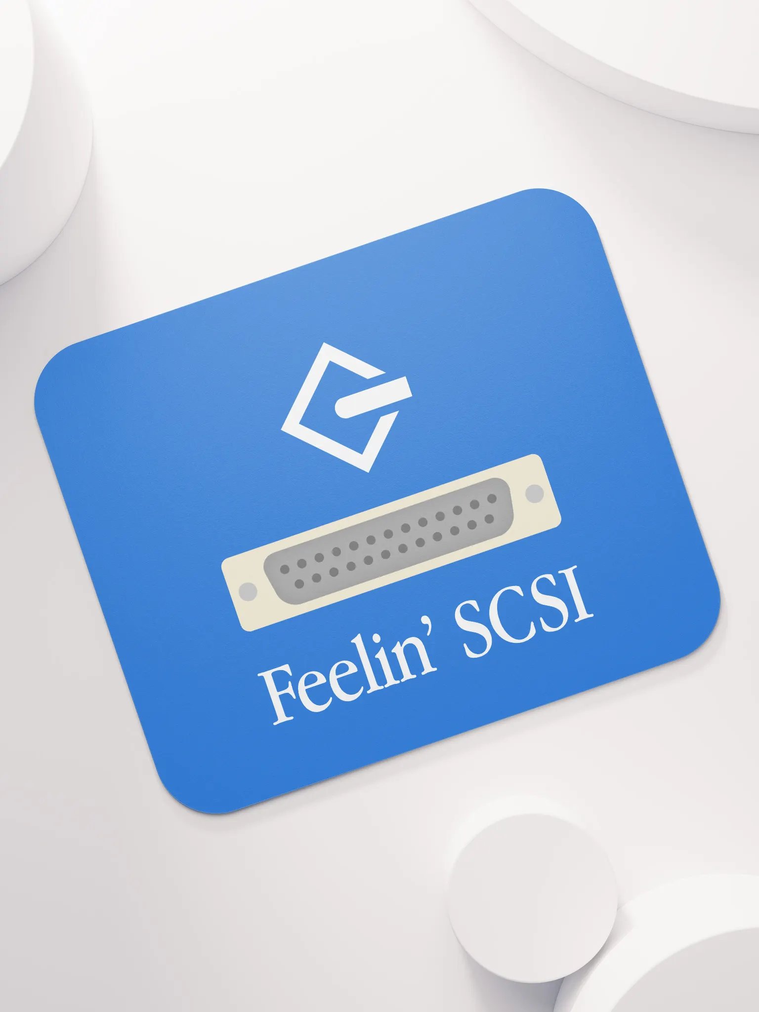 Feelin' SCSI Mouse Pad (Blue) product image (7)