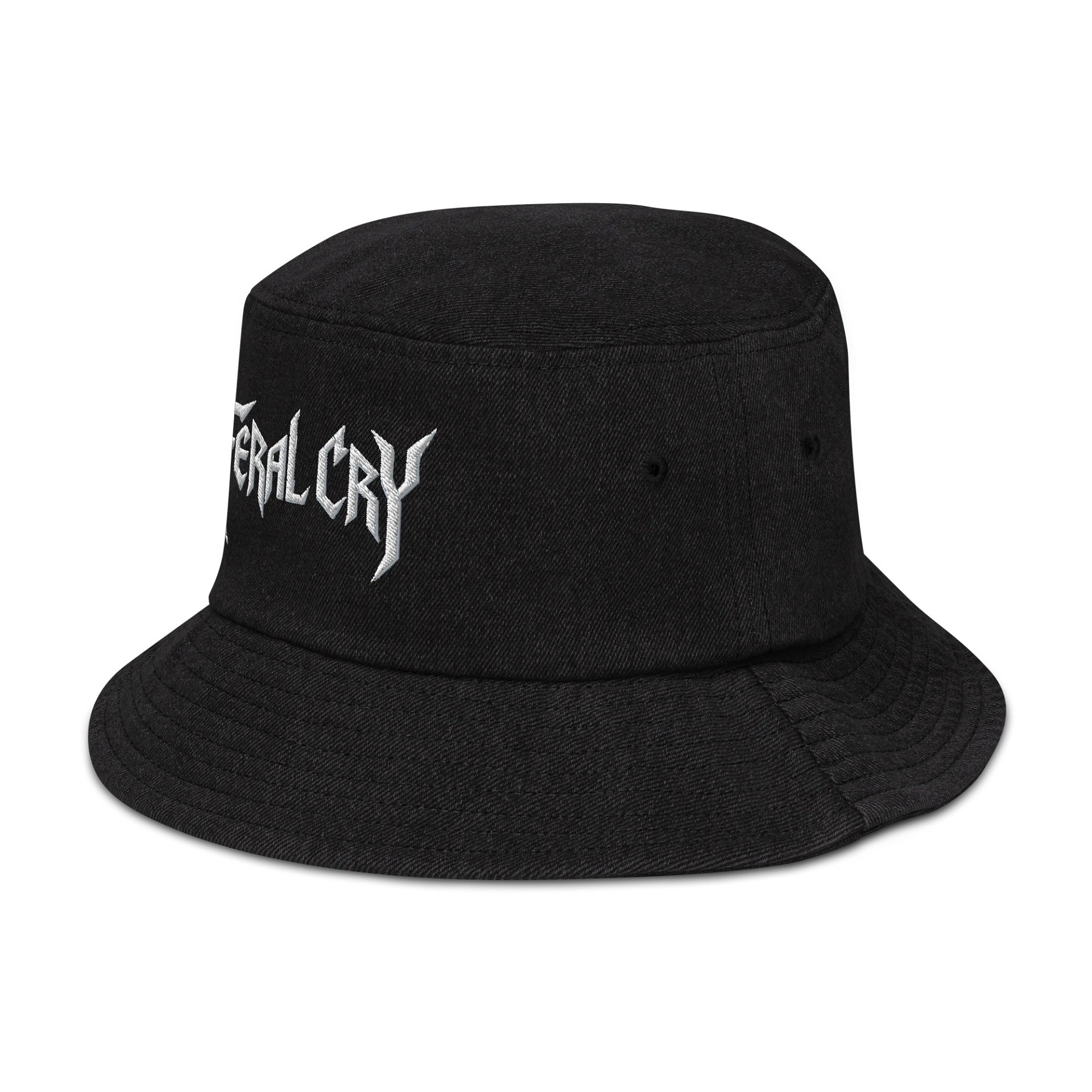 Feral Cry Denim Bucket Hat product image (5)