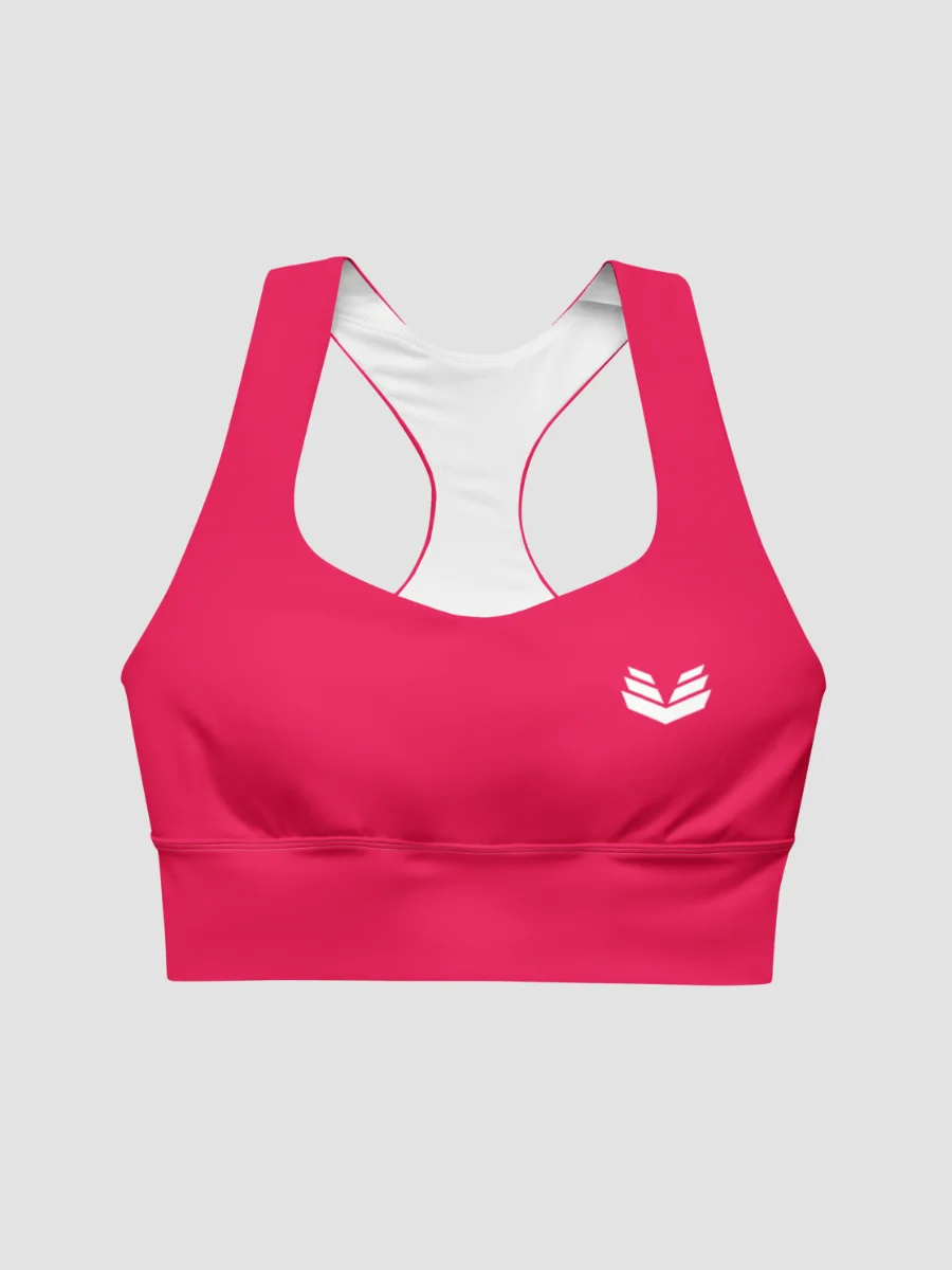Longline Sports Bra - Electric Rose product image (5)