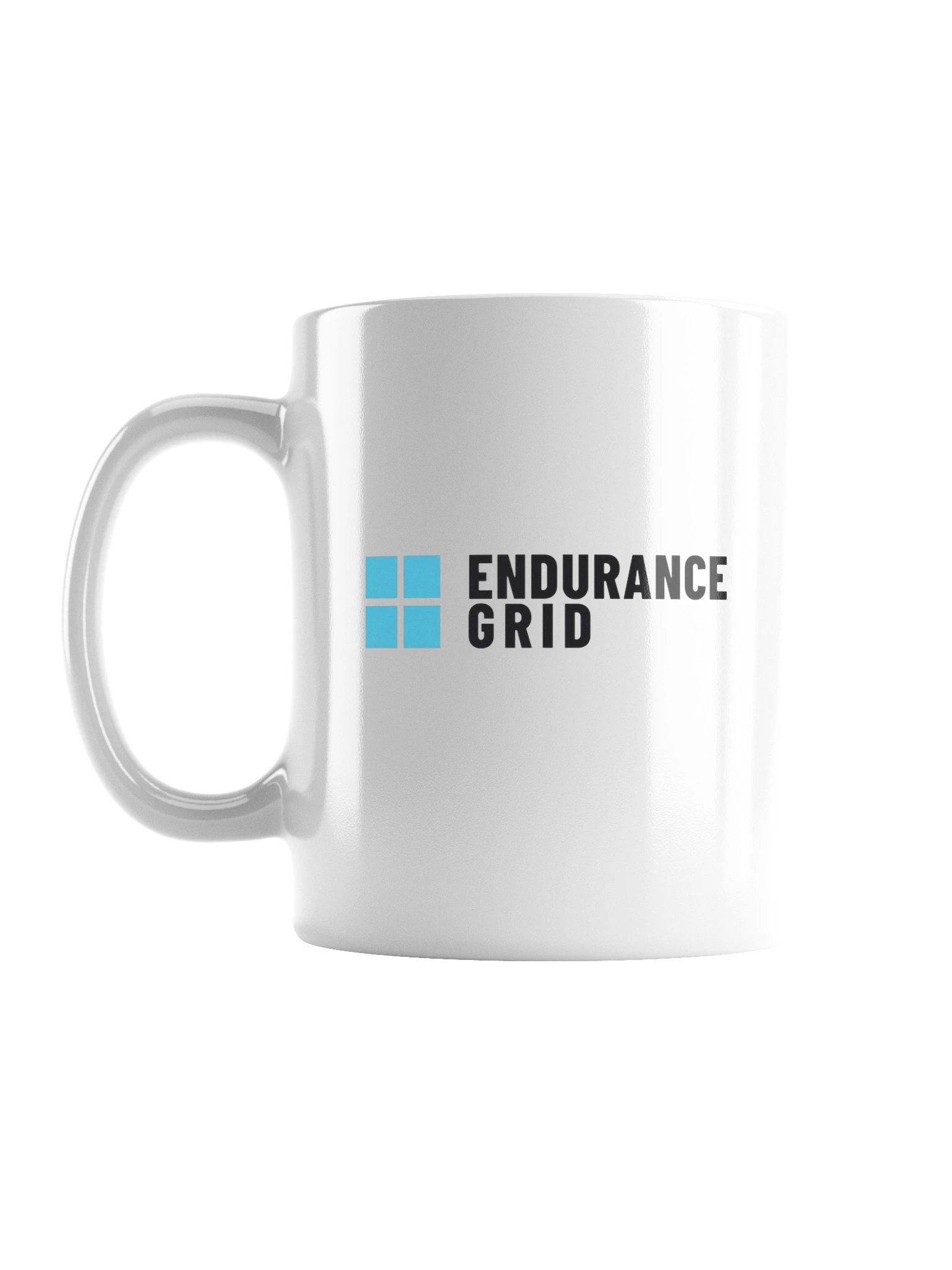 Endurance Grid White Mug product image (1)