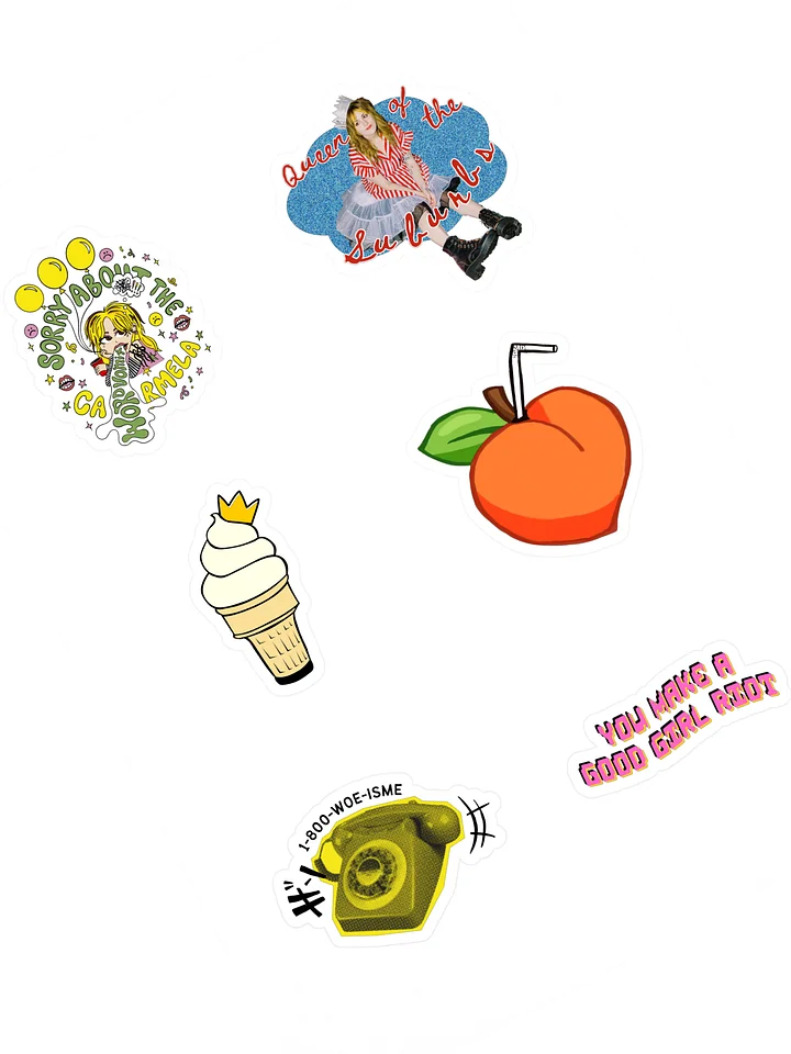 Sticker Sheet - Queen of the Suburbs product image (1)