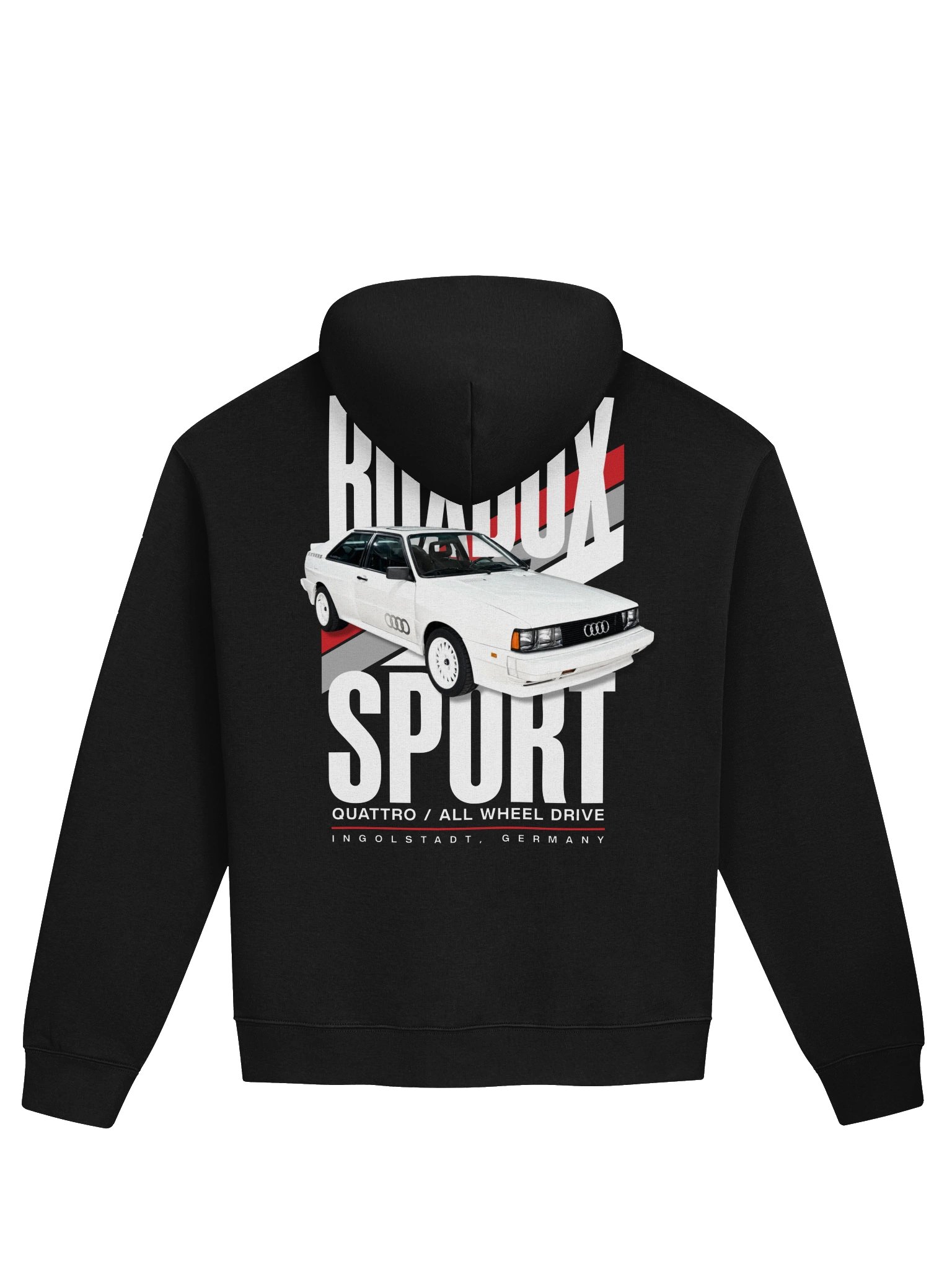 BOXBOX Quattro Sport Hoodie Black product image (2)