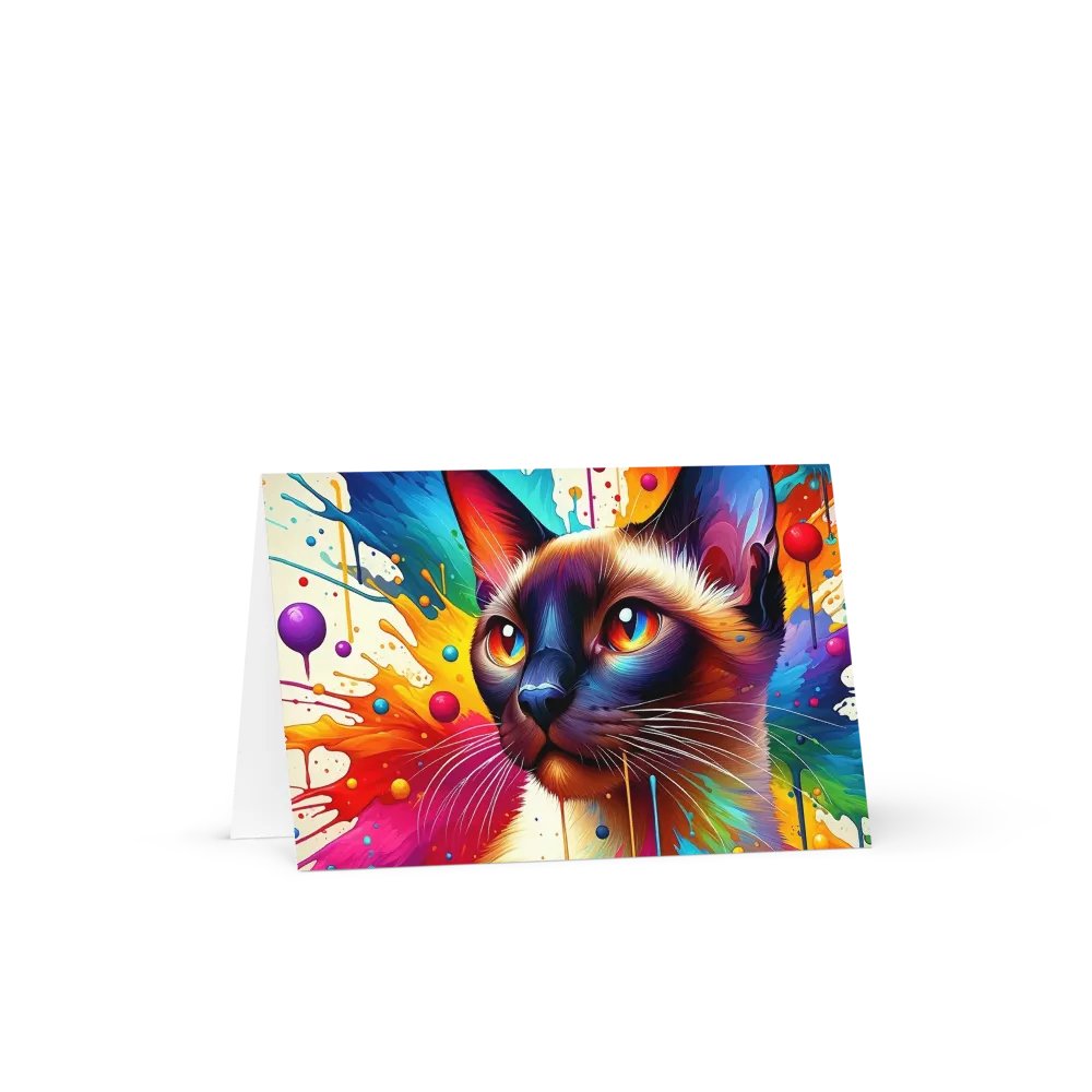 Greeting Card: Tonkinese product image (19)