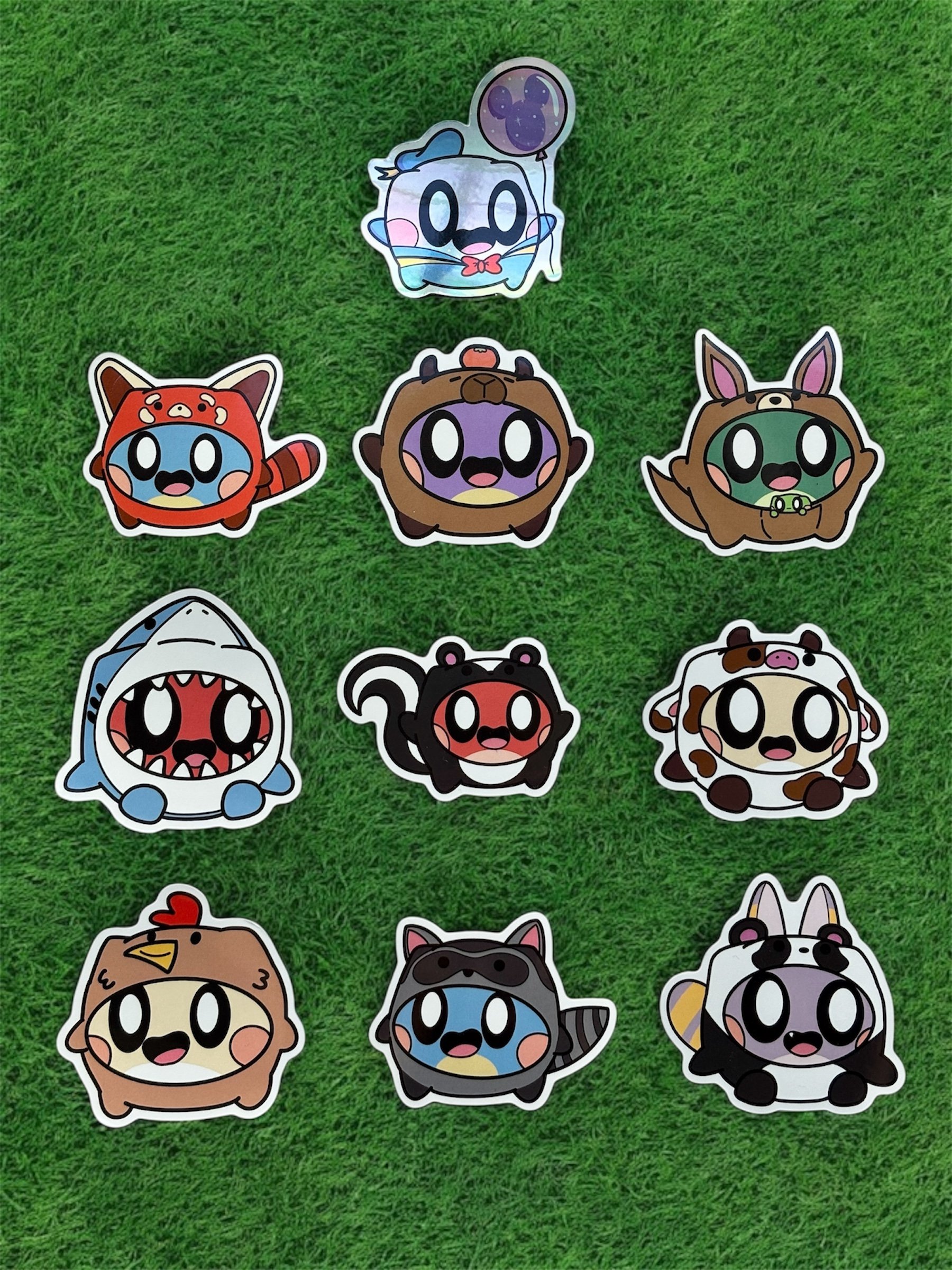 Capybara Waterproof Vinyl Stickers product image (2)