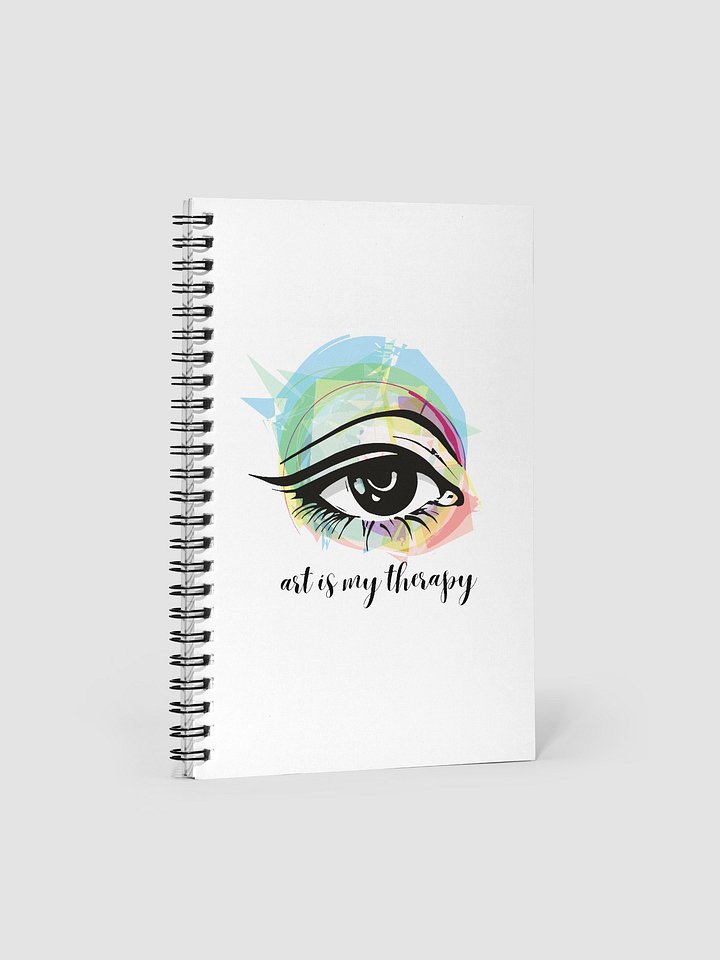 ''Art is my therapy'' notebook product image (1)