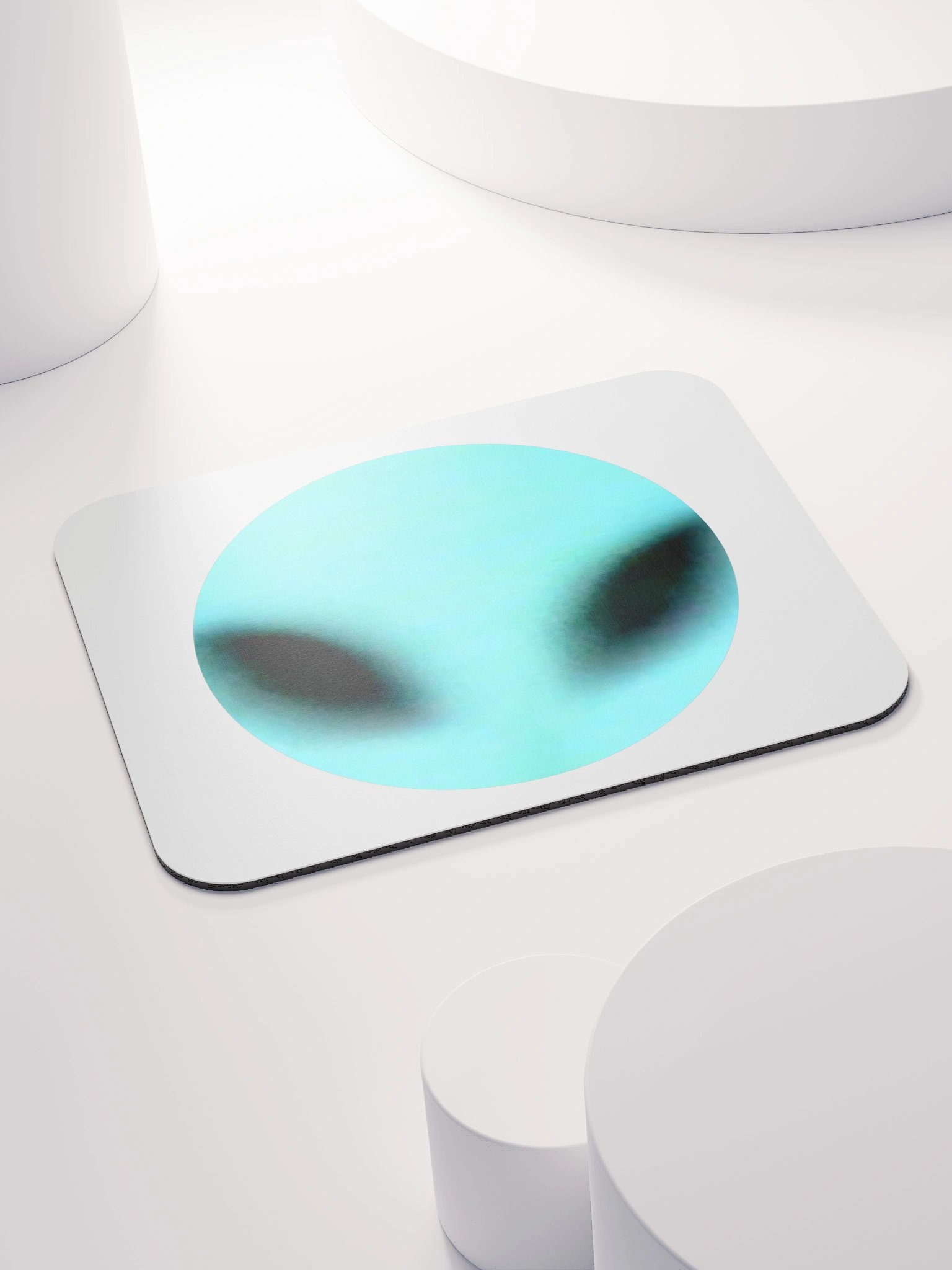 BLUE TWO MOUSE PAD - White | Scole Archive Collection #4 product image (5)
