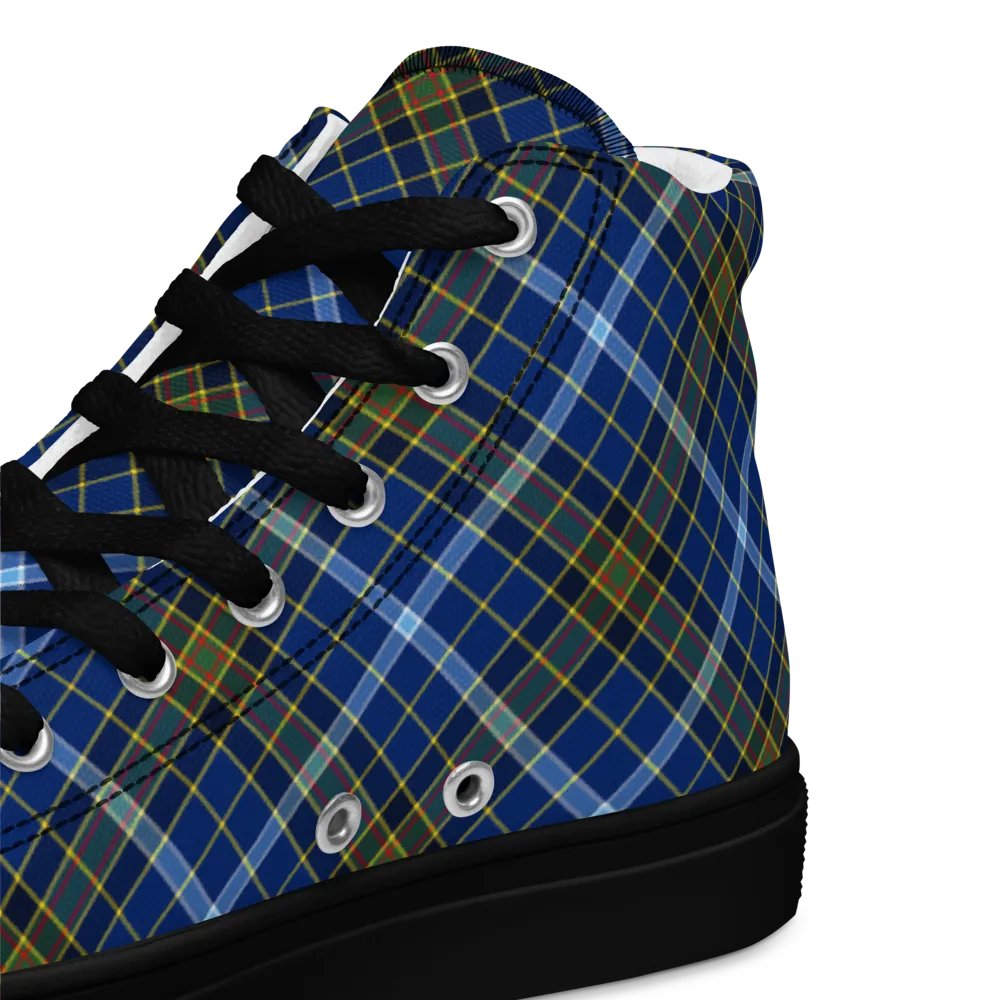 Knox Tartan Men's High Top Shoes product image (12)