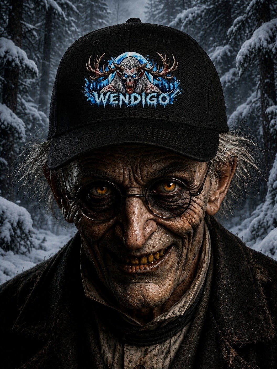 Wendigo Cap — Frozen Hunger - Black product image (6)
