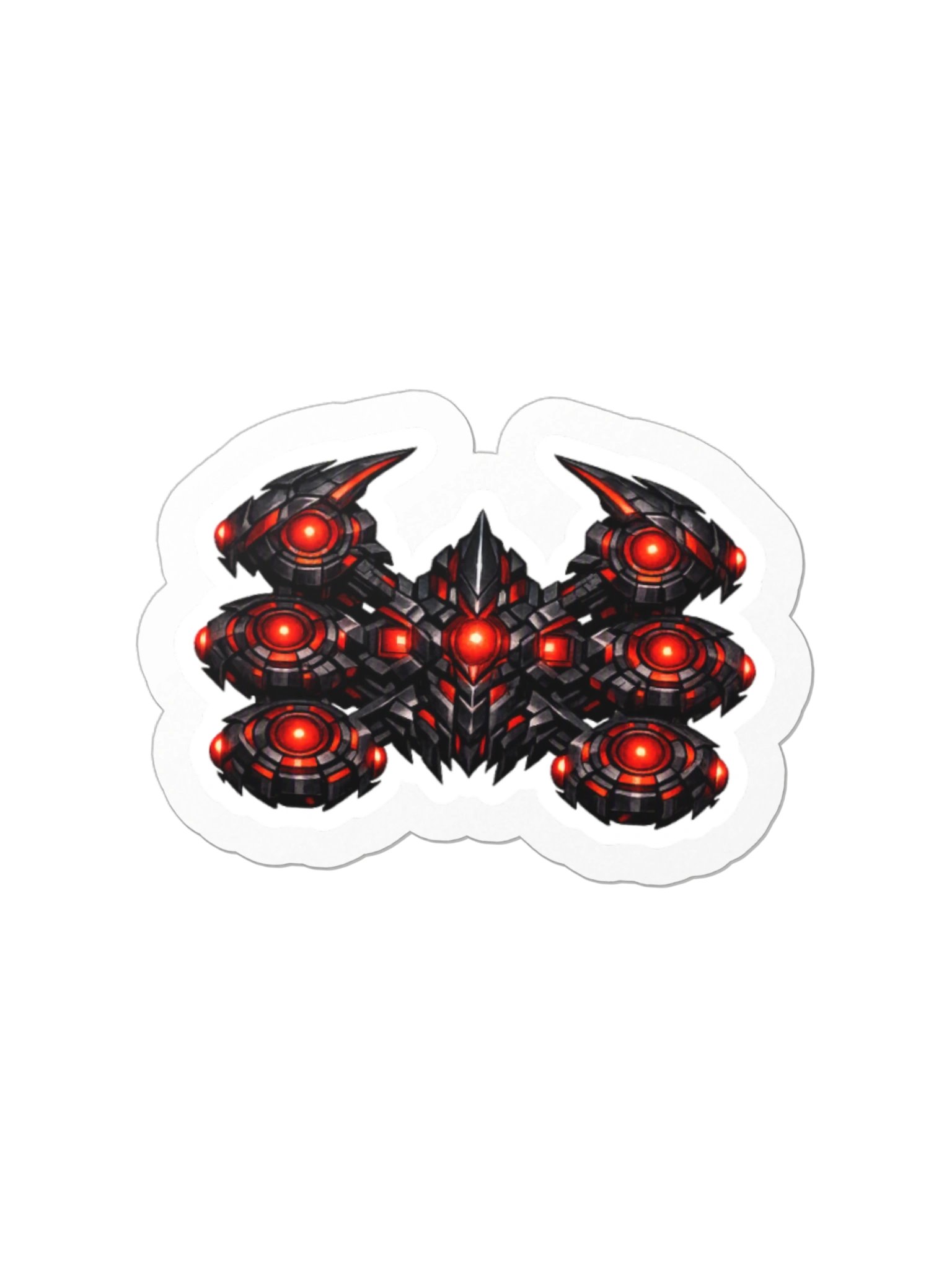 Sector Defense Obsidian Reaper Die-Cut Sticker product image (2)