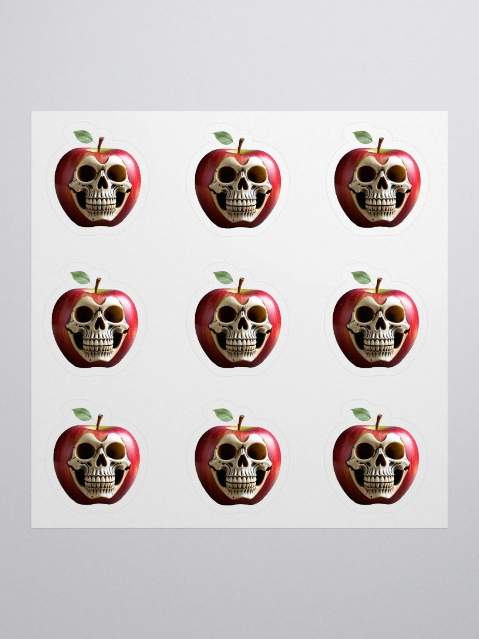 Skull Apple Stickers product image (2)