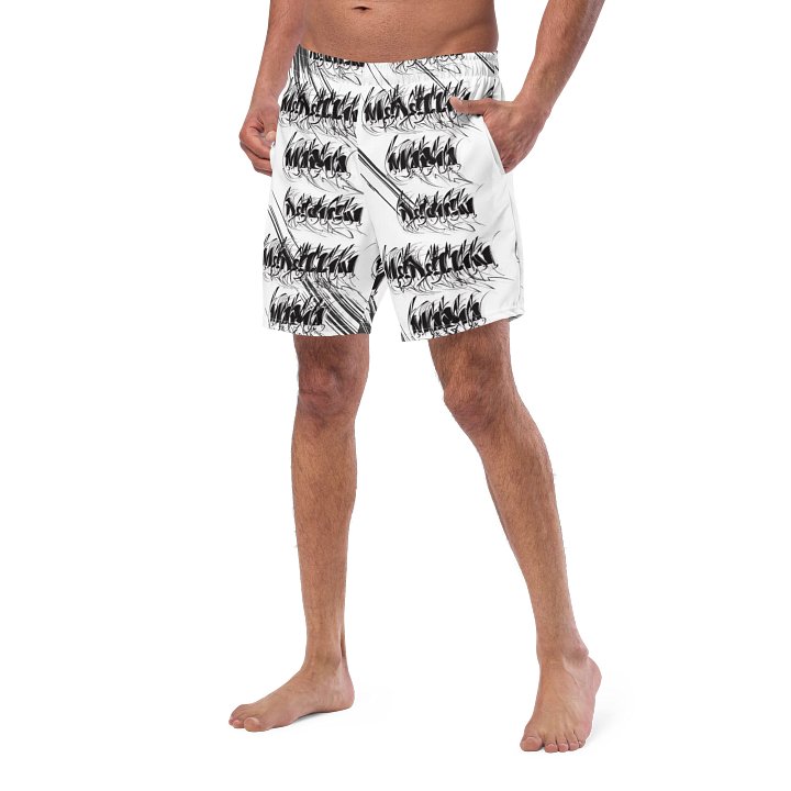 Chaos Grid Swim Trunks product image (2)