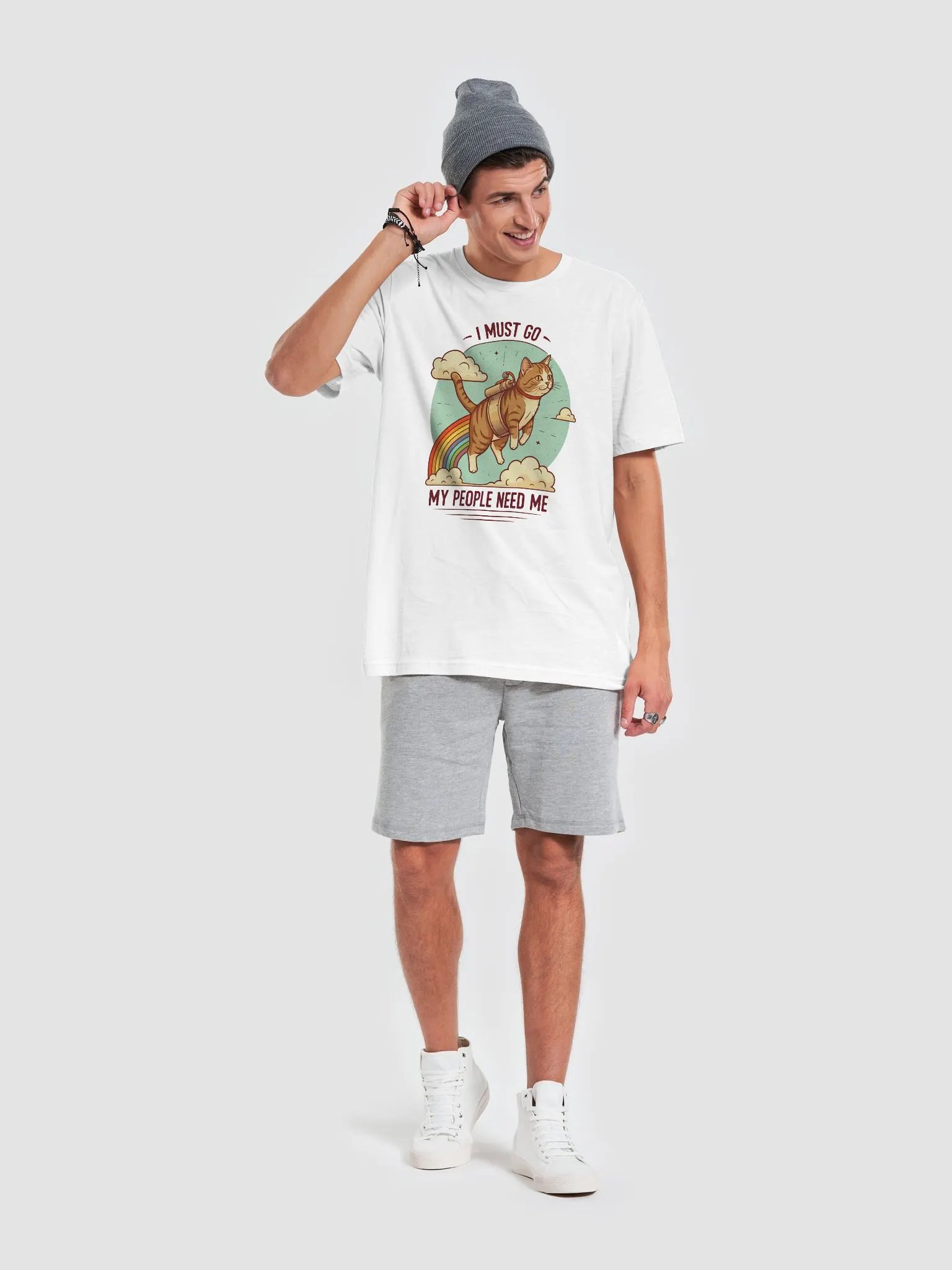Rocket Cat T-shirt product image (30)