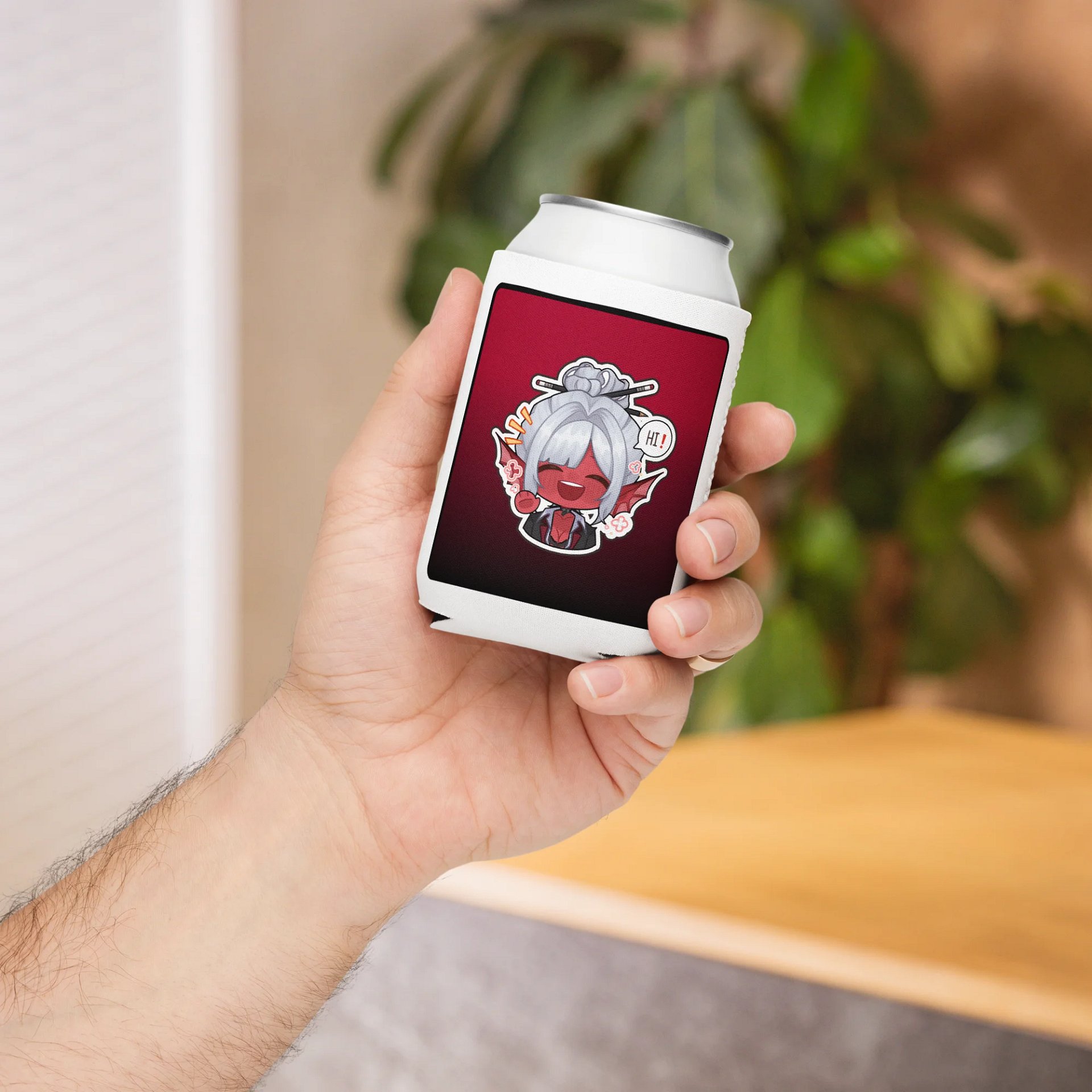 Greetings Emote Coozie (Red) product image (5)