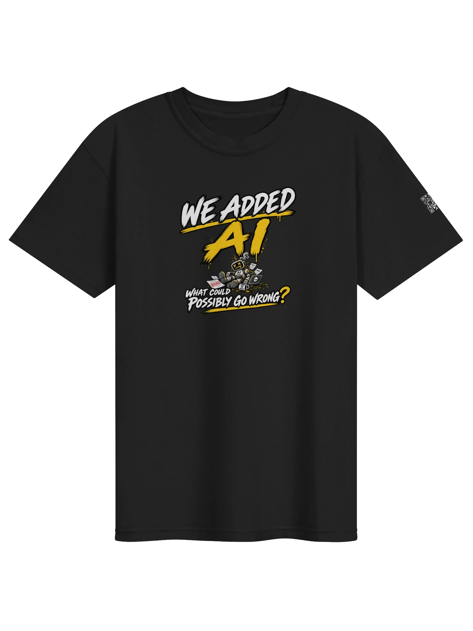 We Added AI T-Shirt, image 1 of 8