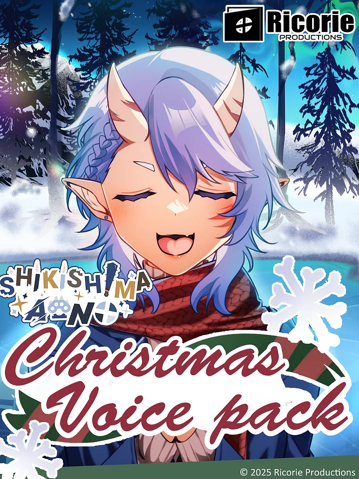 Shikishima Aono Christmas 2025 Voice Pack product image (1)