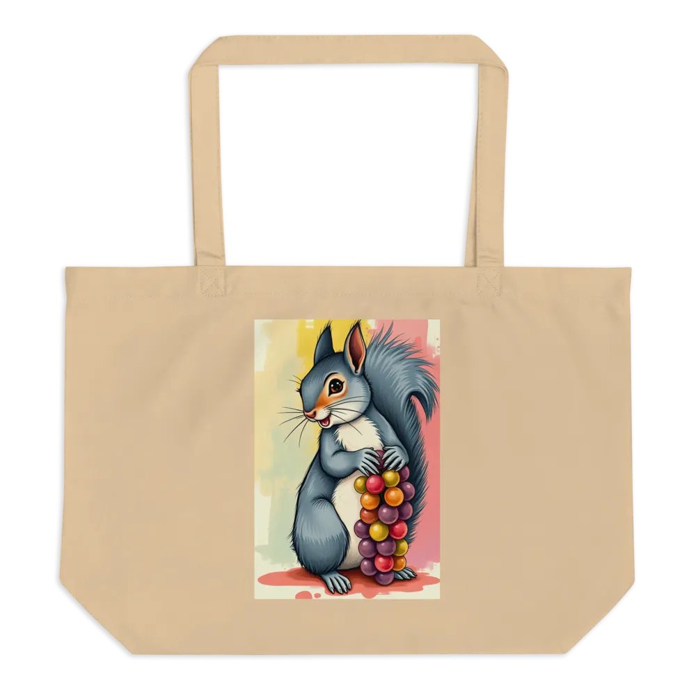 Cheerful Squirrel Tote Bag product image (1)