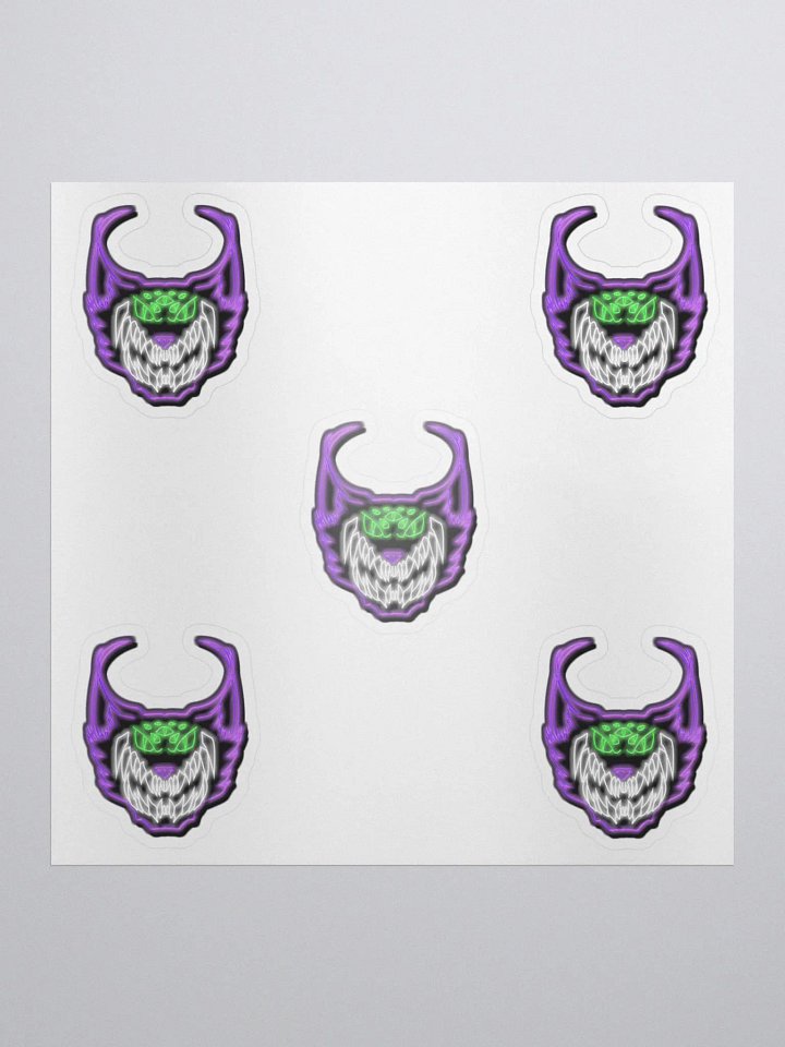 Dark Neon Chesh Stickers product image (1)