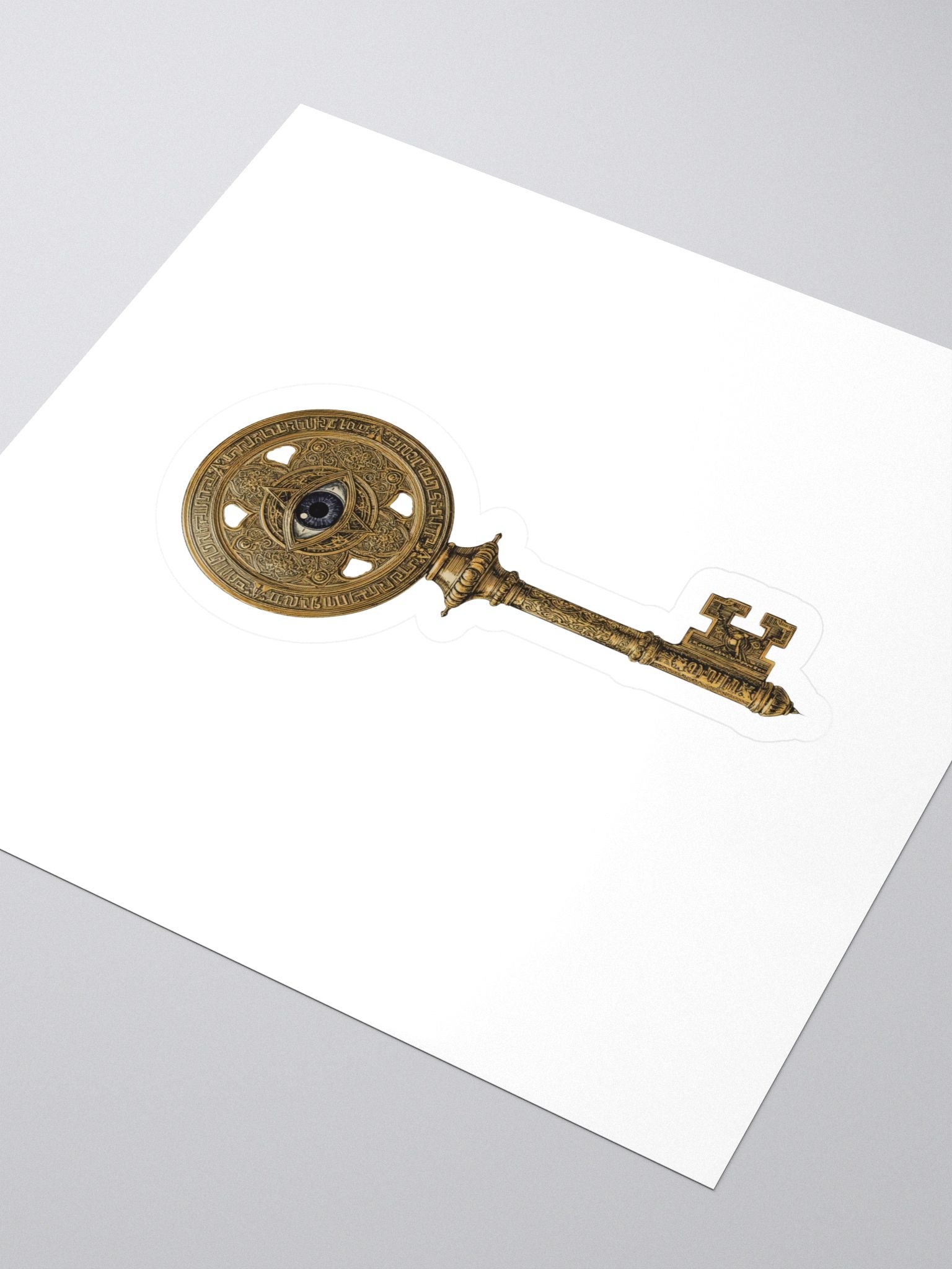 The Gatekeeper’s Key Vinyl Sticker – Custom Cut Indoor Decal product image (3)