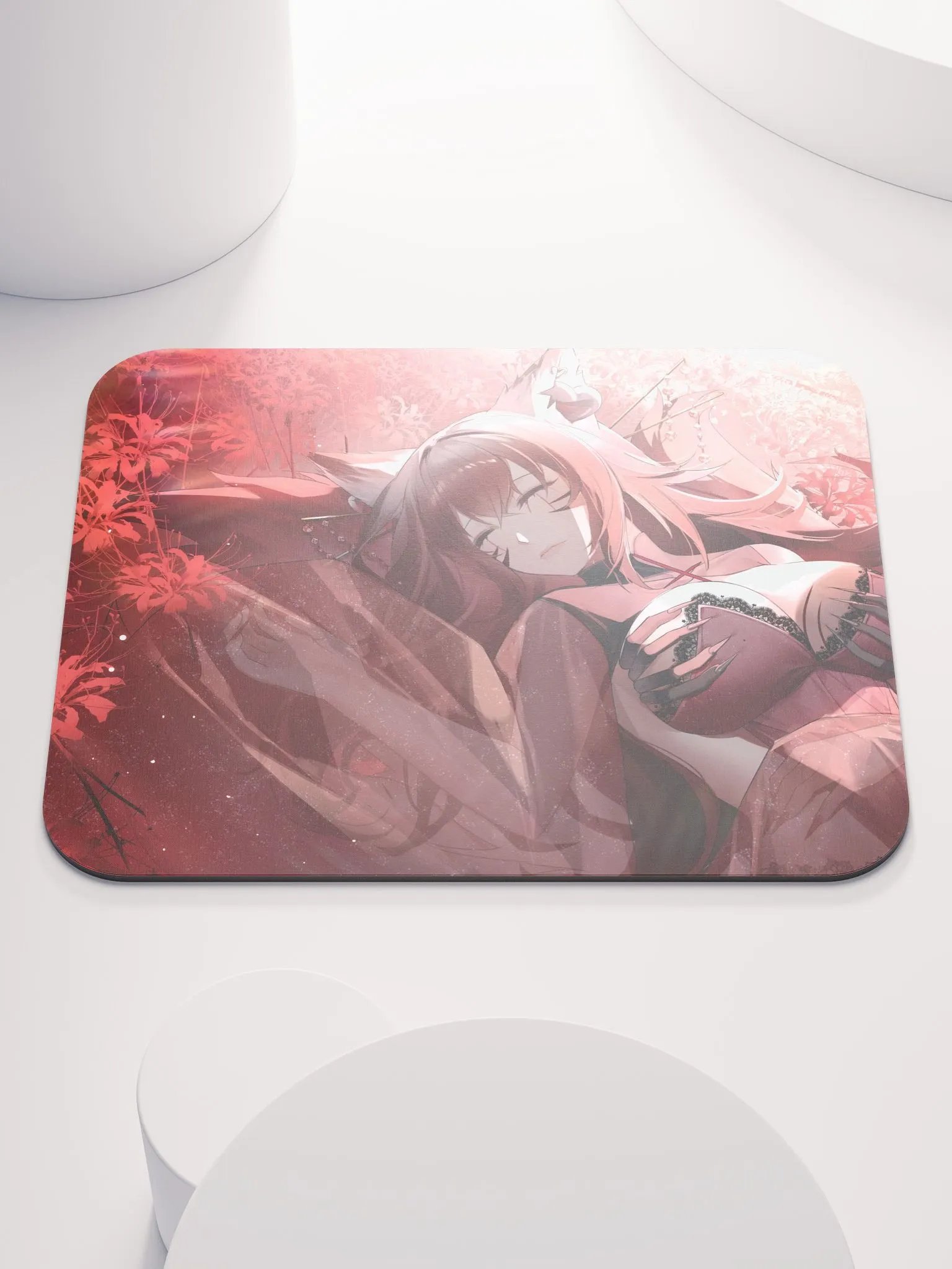 Sleepy Kyoko Mousepad product image (2)