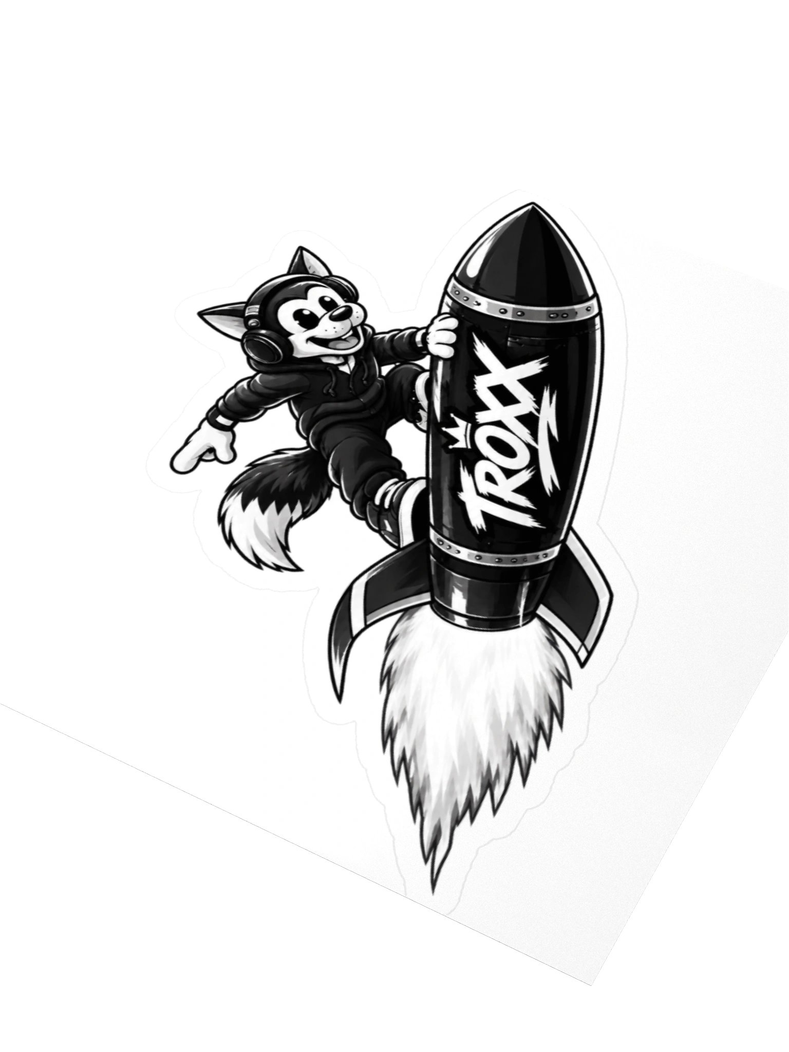 TROXX Rocket Fox Sticker product image (8)